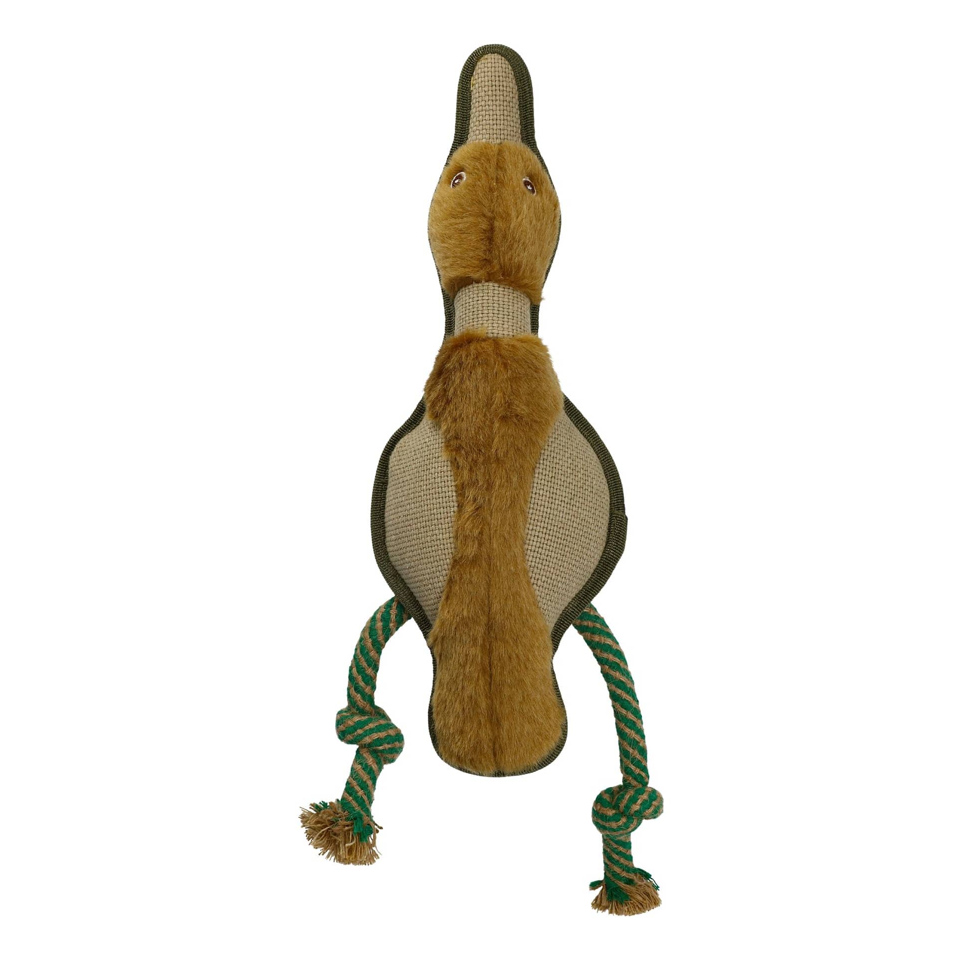 Canvas duck dog toy sale