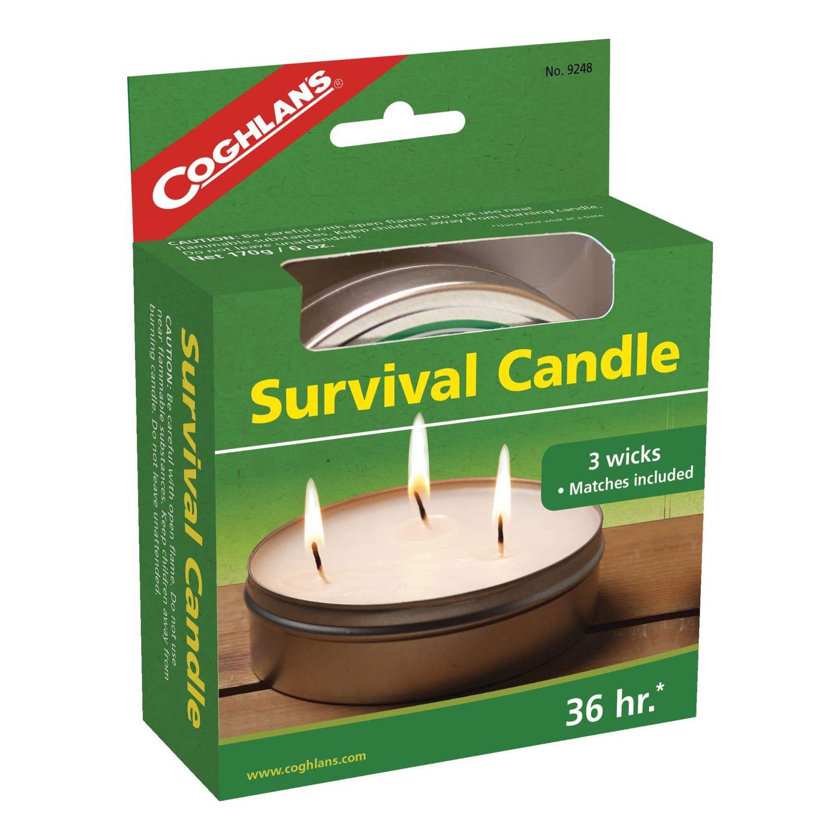 Coghlan's® 36 Hour Survival Candle Cabela's Canada