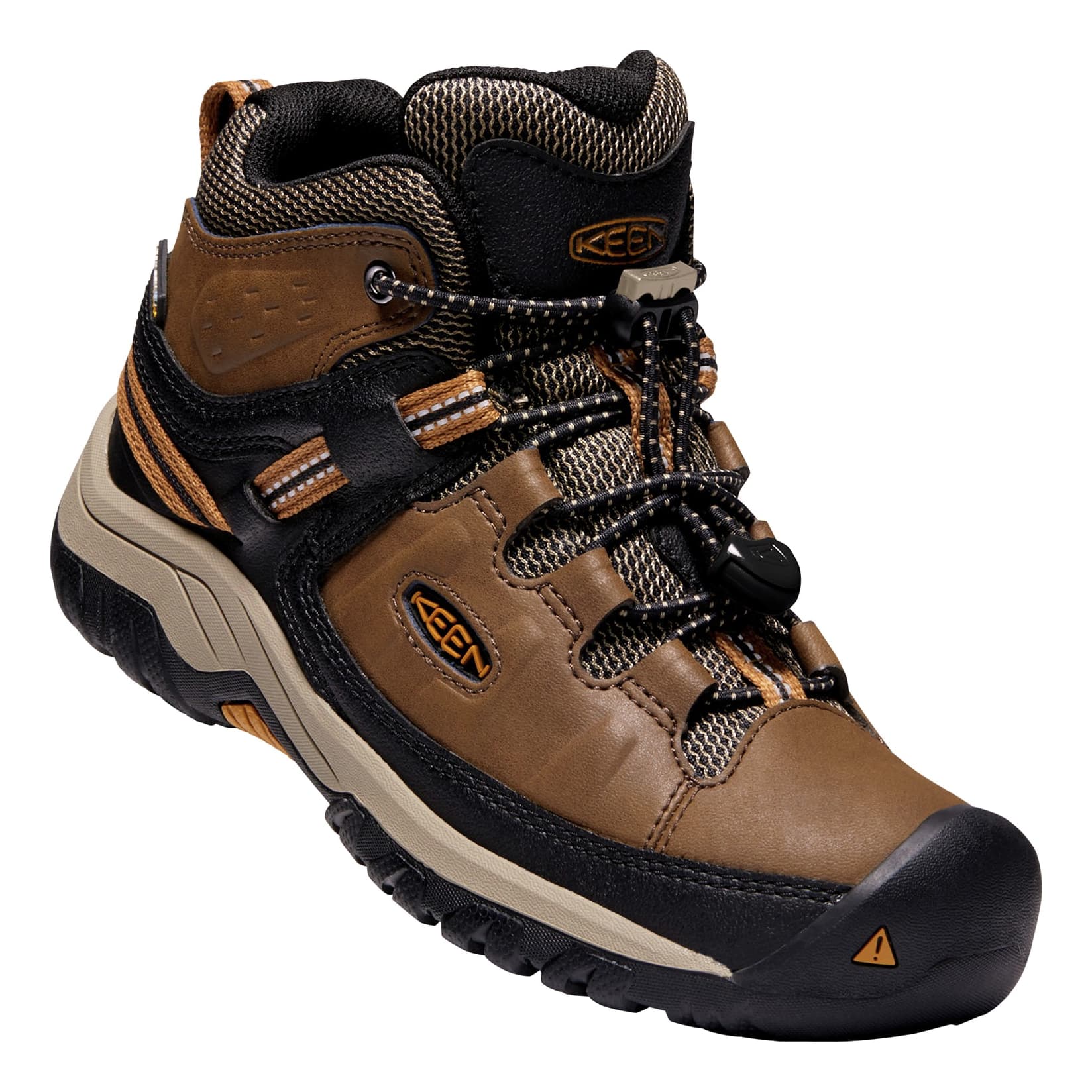 Keen™ Youth Targhee Mid Waterproof Hiker - Quarter View