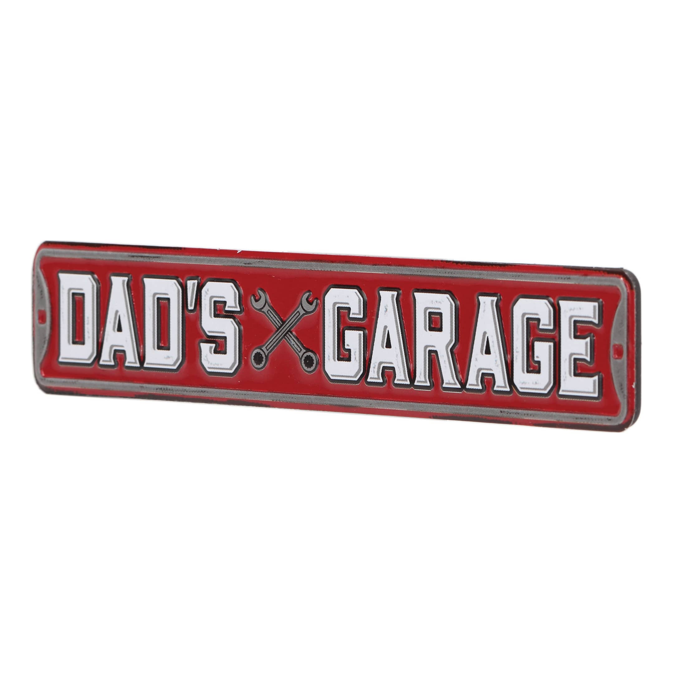 Open Roads Dad's Garage Street Sign Magnet