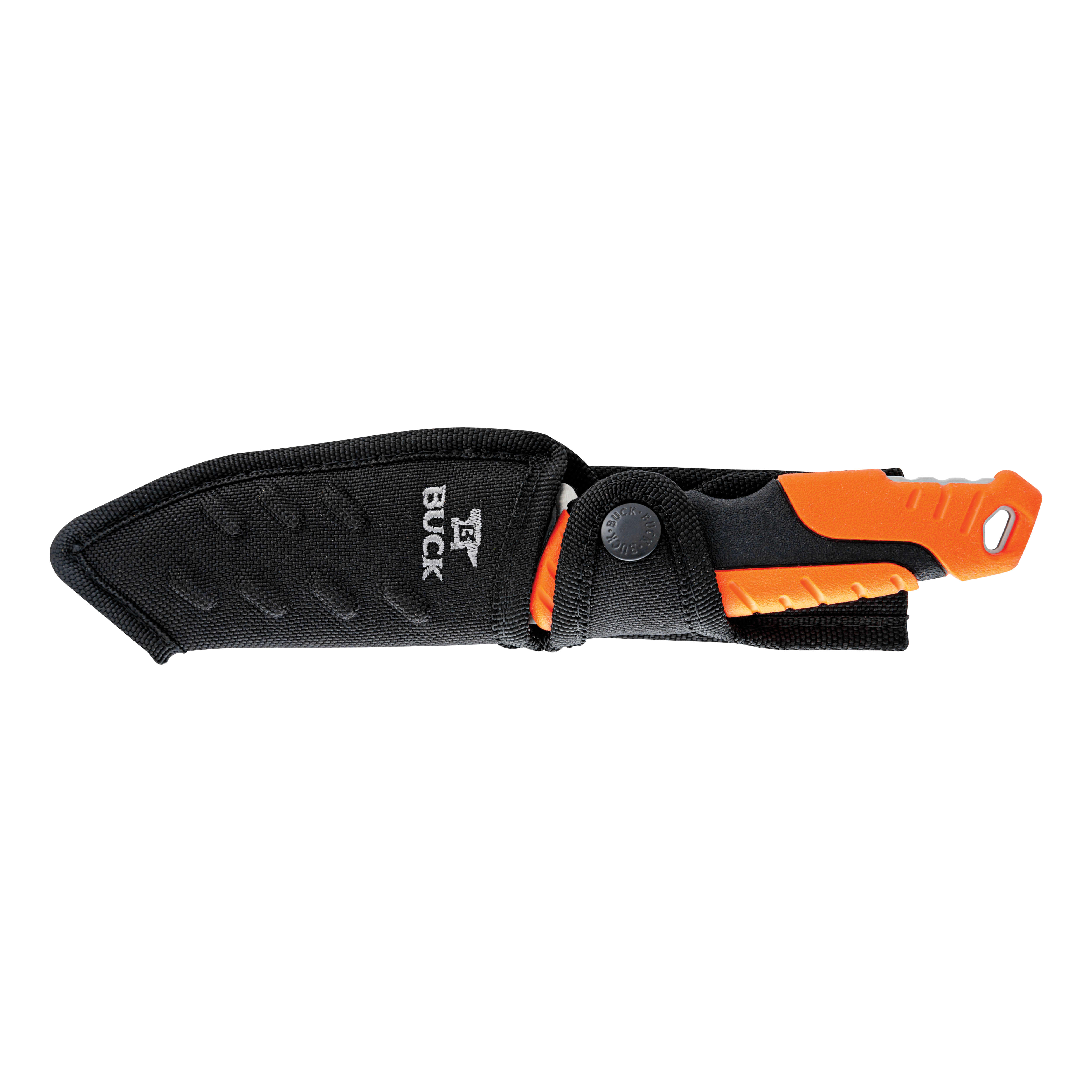 Buck® Pursuit Pro Fixed Blade Knives - 657 Guthook - In Sheath View