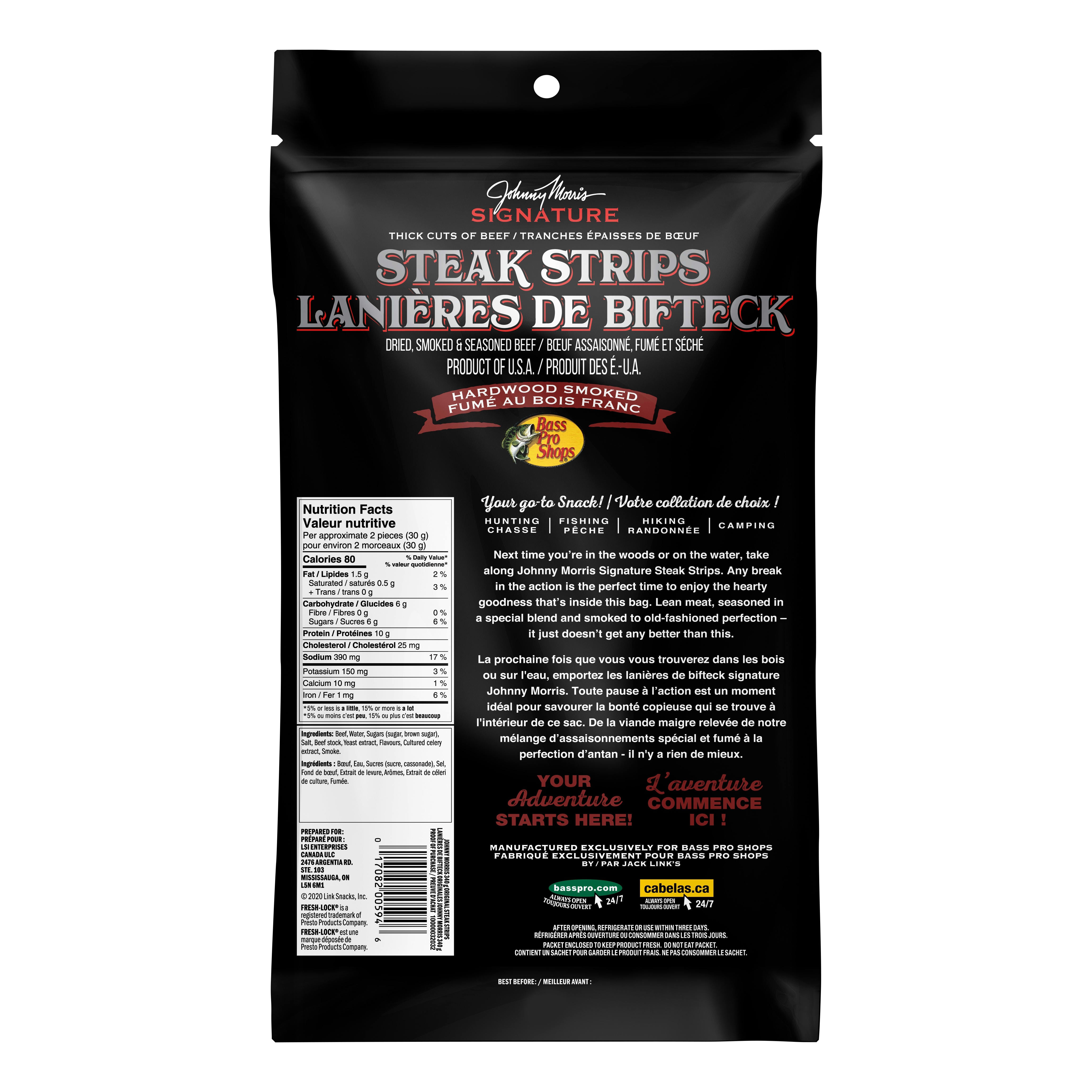 Bass Pro Shops® Johnny Morris® Signature Steak Strips Cabela's Canada