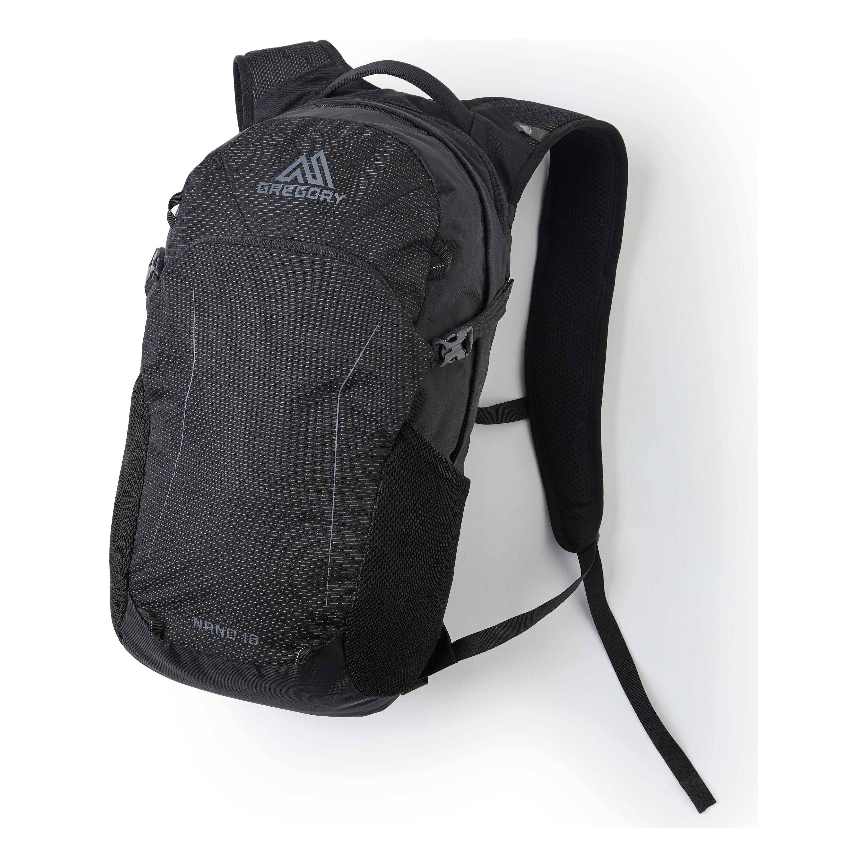 Gregory® Nano 18 Unisex Daypack - Obsidian Black