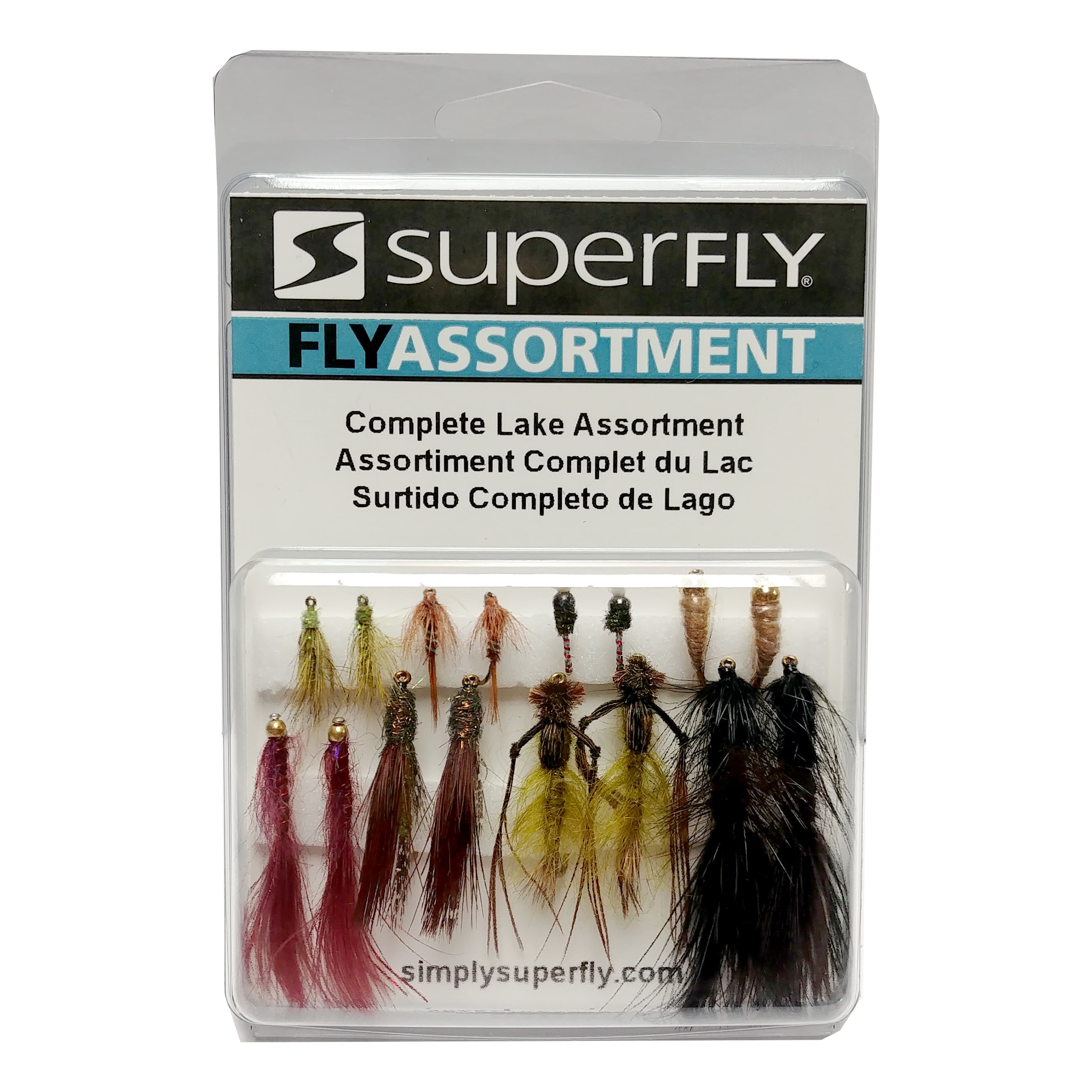 Superfly Complete Lake Fly Fishing Assortment