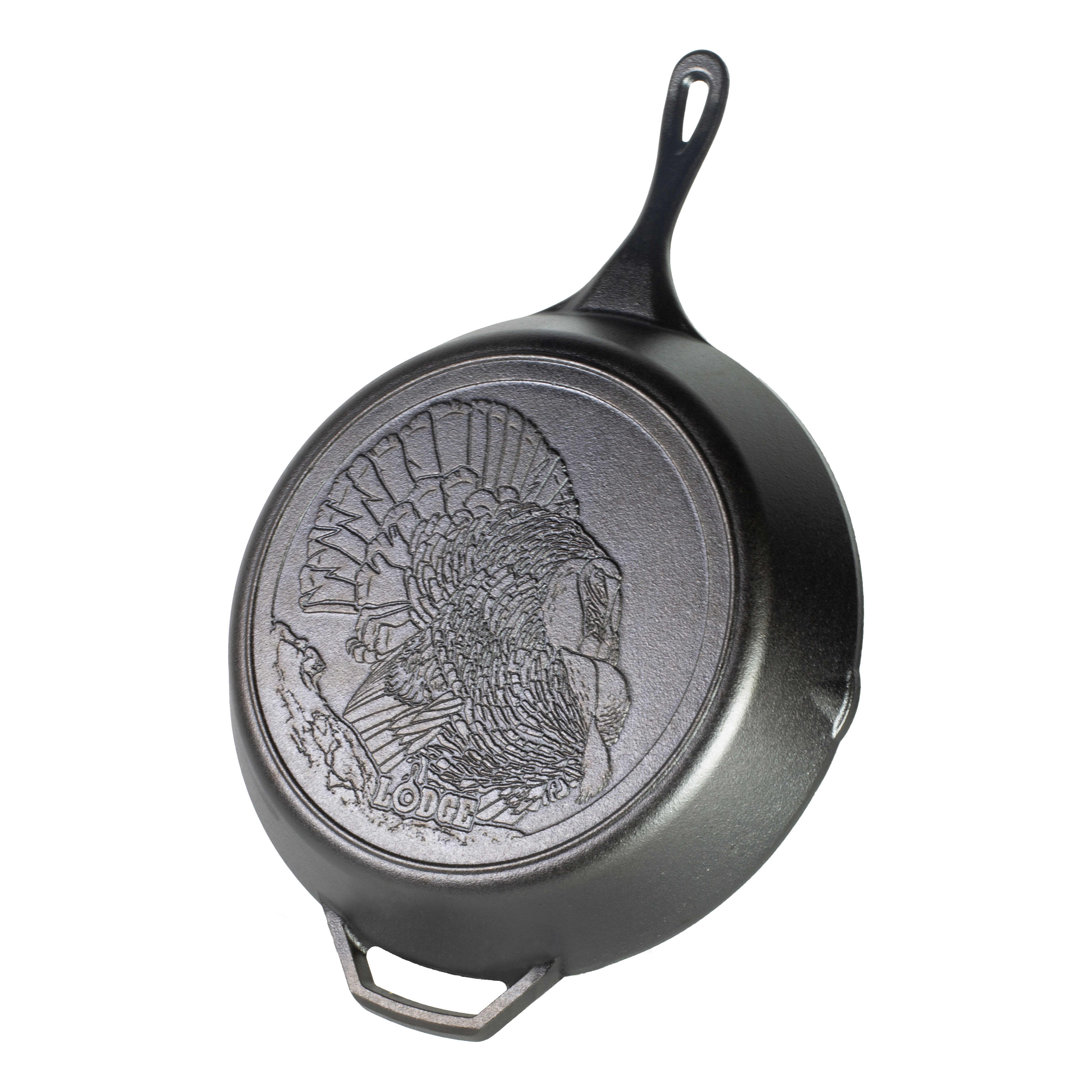 Lodge® Wildlife Series 131/2" Cast Iron Skillet with Turkey Scene