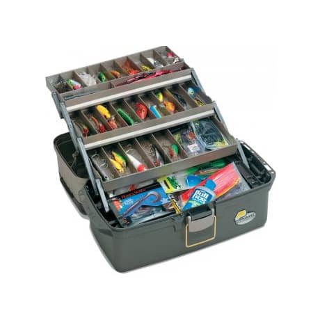  Fishing Single Tray Tackle Box- 55 Piece Tackle Gear