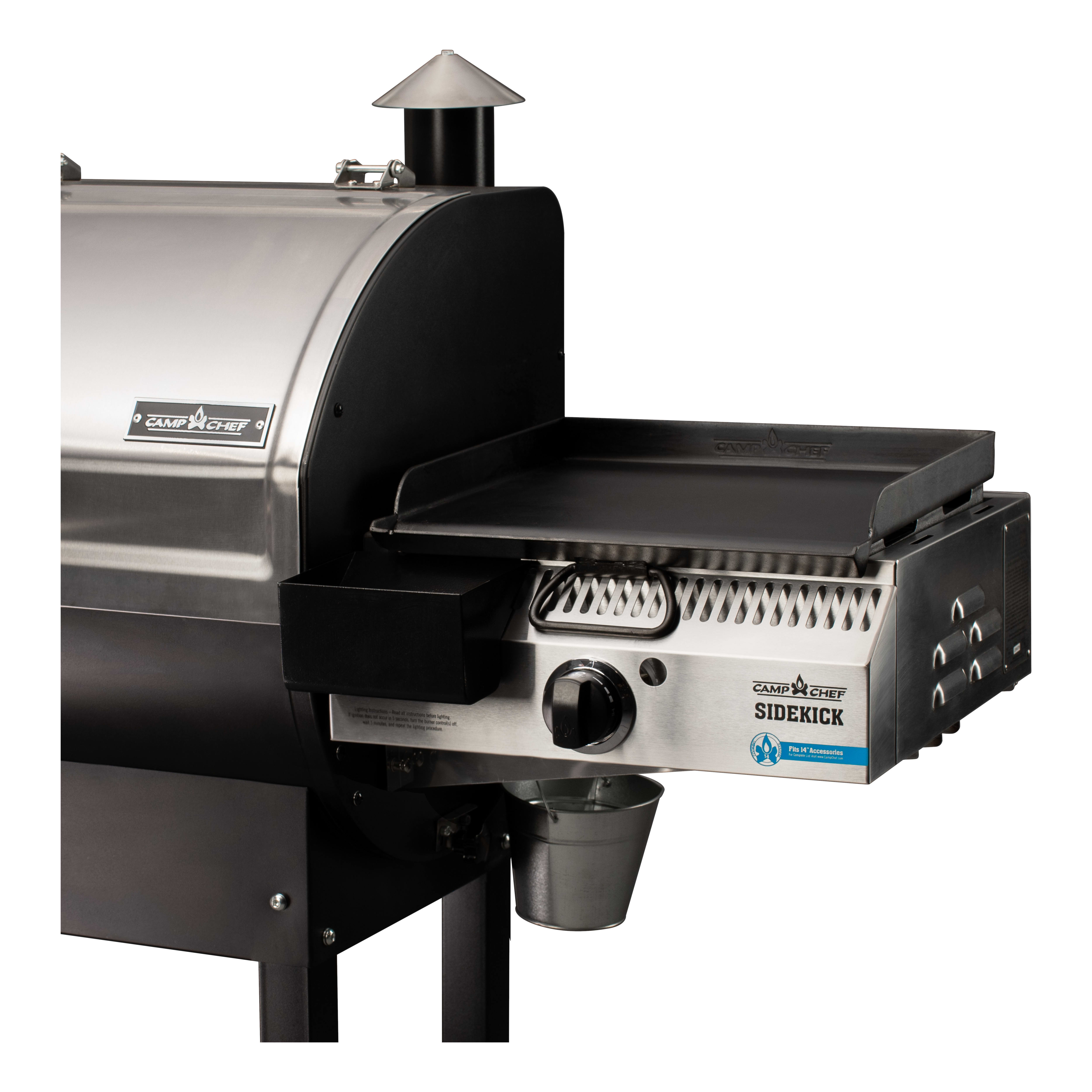 Camp Chef® Pellet Grill Sidekick Burner with Griddle Cabela