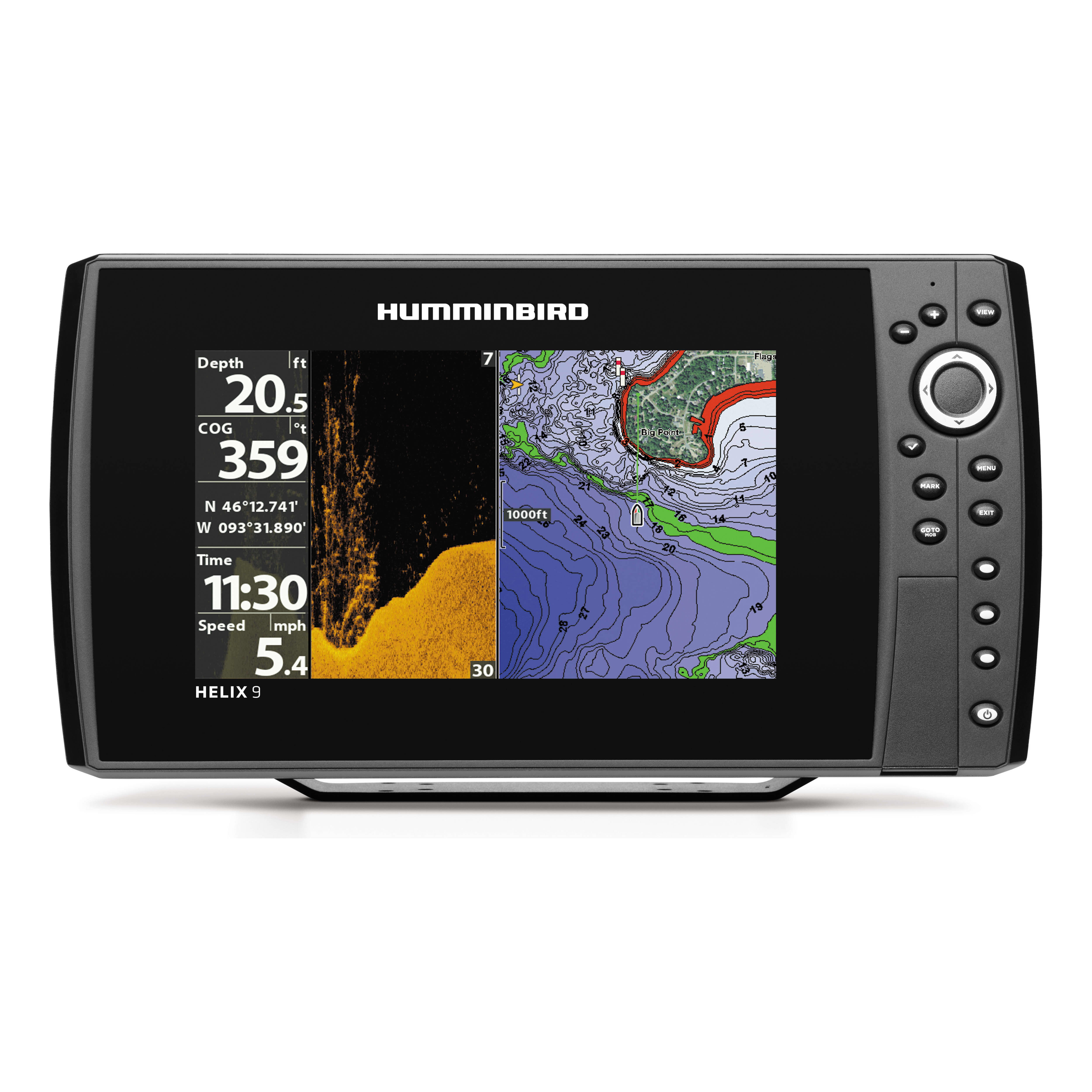 Lowrance Elite FS 9 Fish Finder (No Transducer) with Preloaded C-MAP  Contour+ Charts, Fish & Depth Finders -  Canada