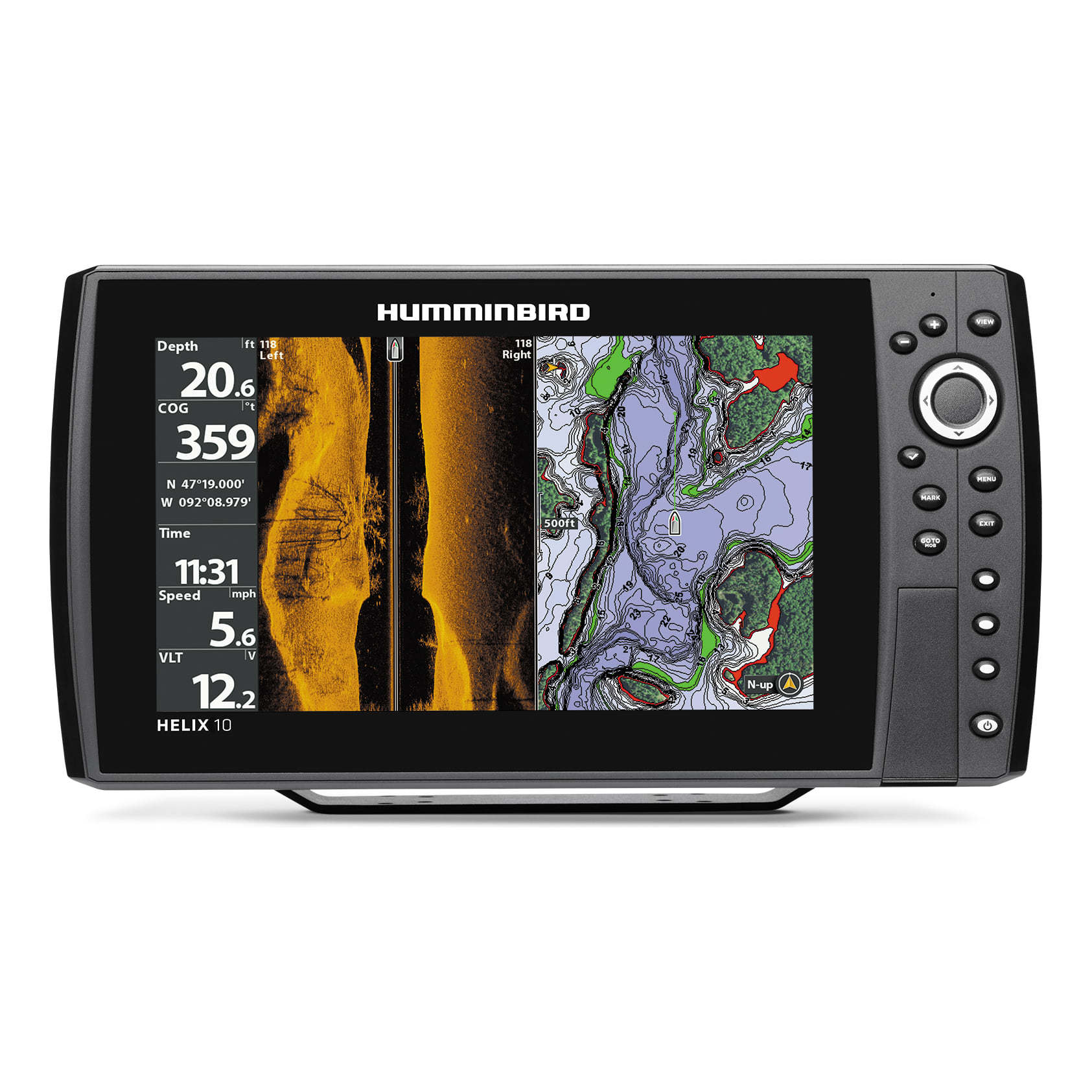 Humminbird Helix 10 CHIRP MEGA SI+ GPS G4N