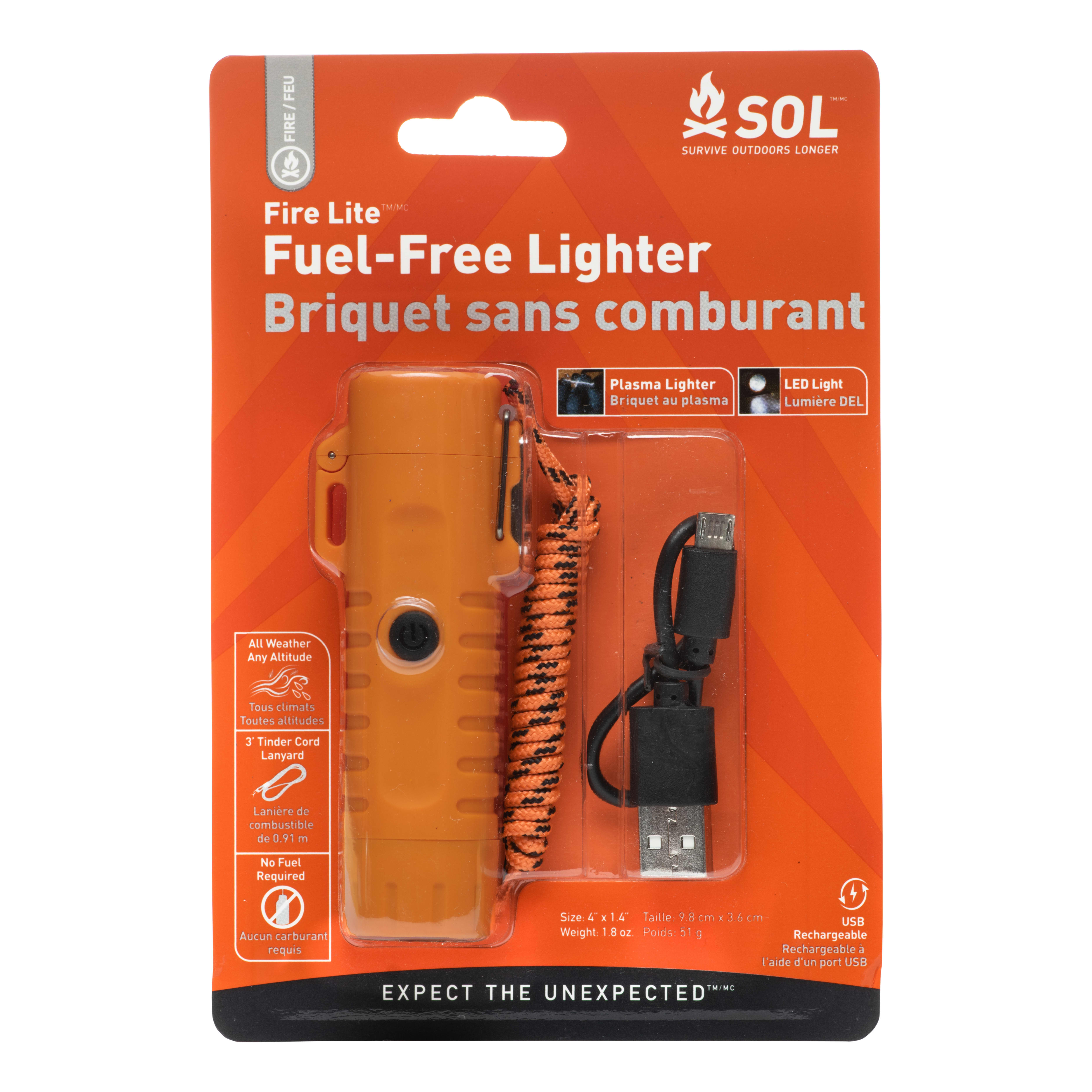 S.O.L.® Fire Lite™ FuelFree Lighter Cabela's Canada