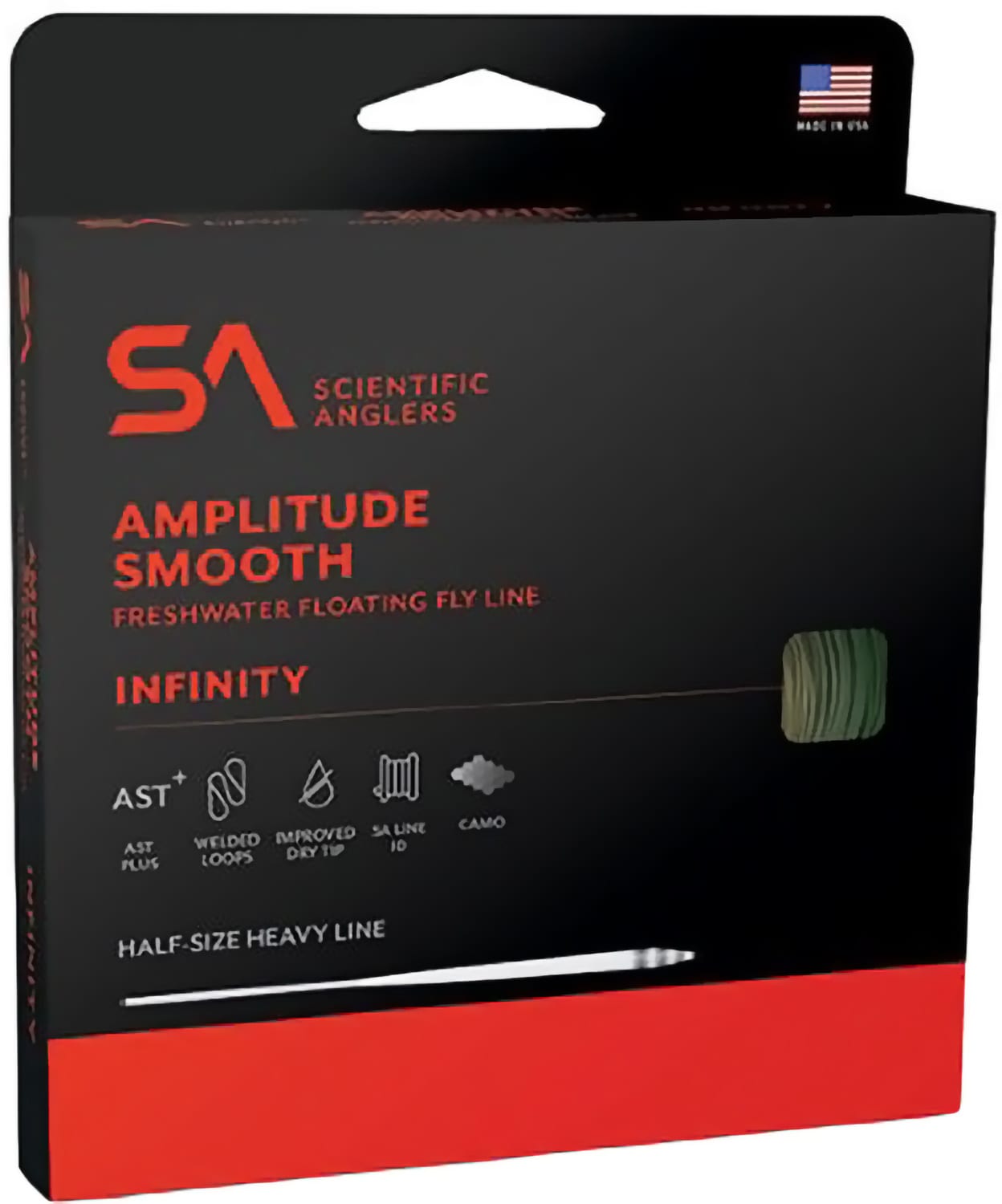 Scientific Anglers Amplitude Smooth Infinity Glow Fly Line - Cabelas