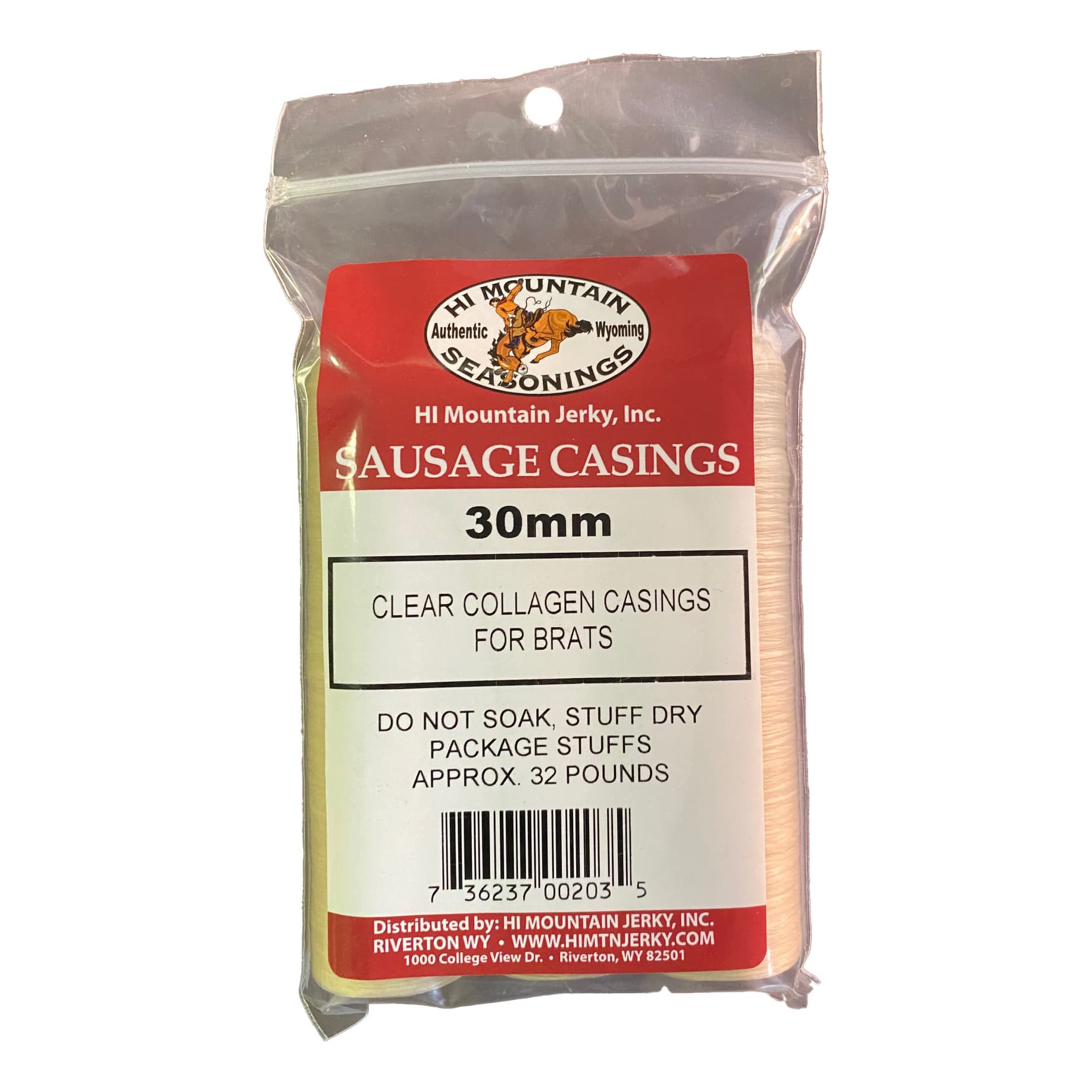 Hi Mountain® 30mm Collagen Brat/Sausage Casings Cabela's Canada