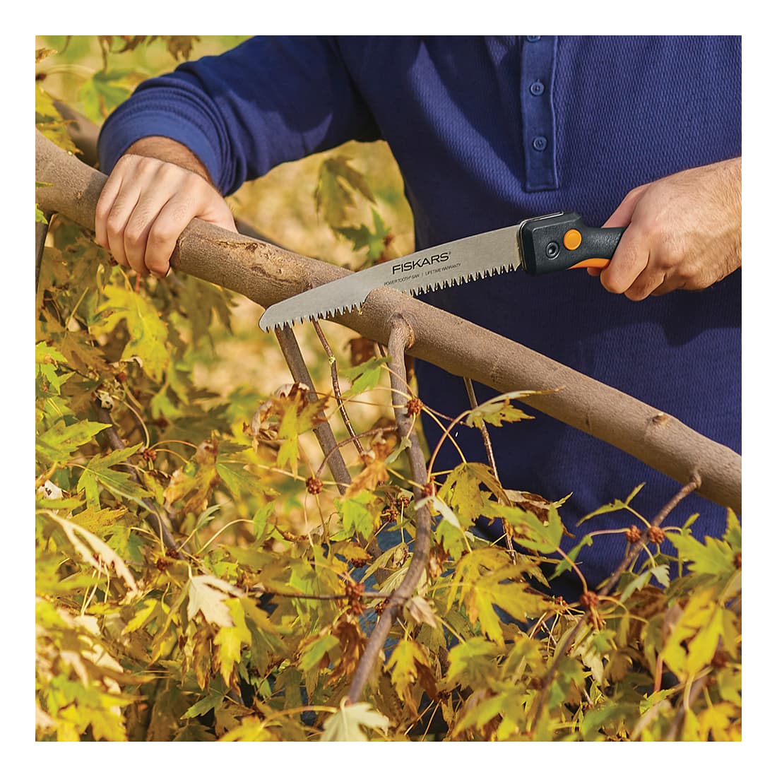 Fiskars POWERTOOTH Softgrip Large Folding Saw Cabela s Canada