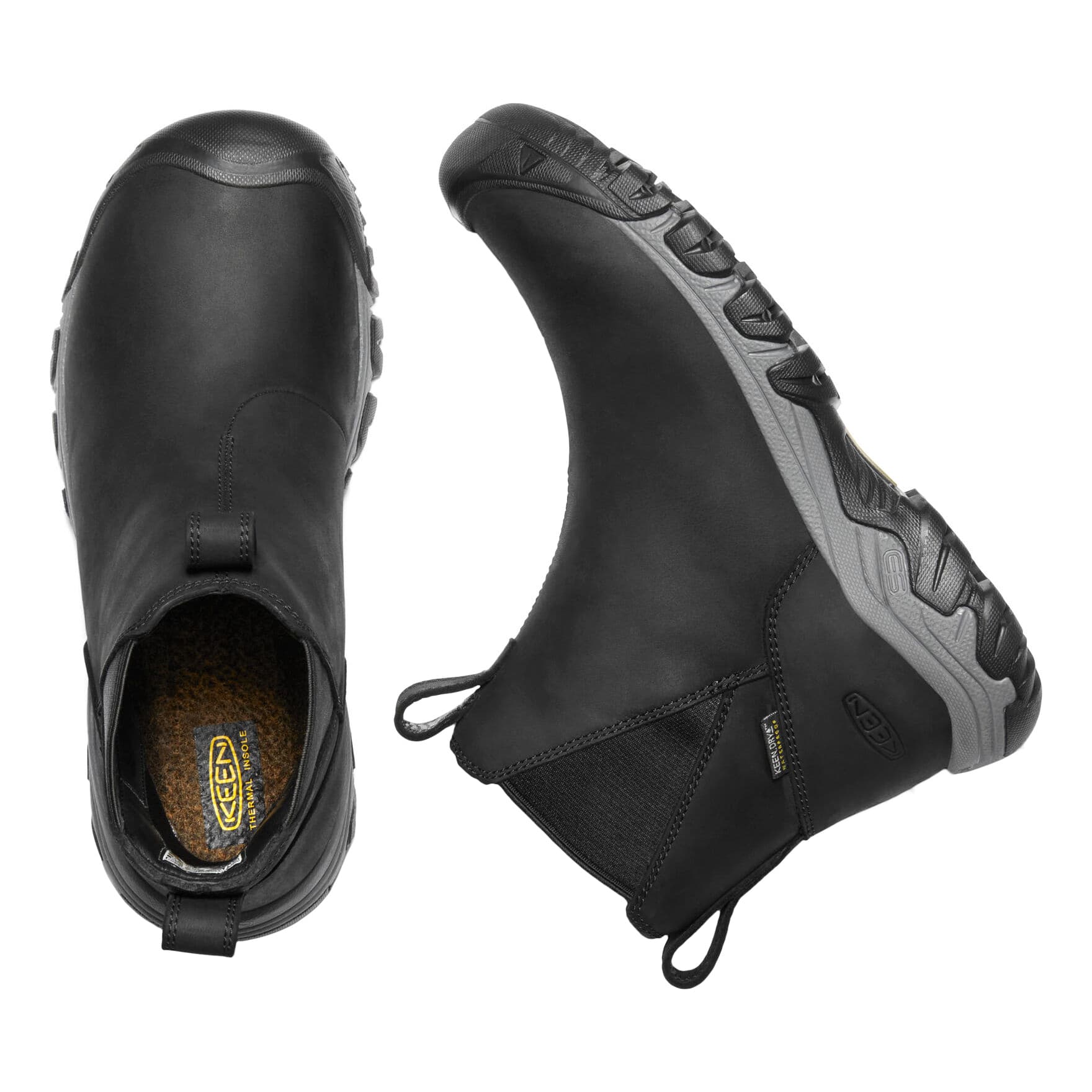KEEN Women’s Greta Waterproof Chelsea Boot - pair