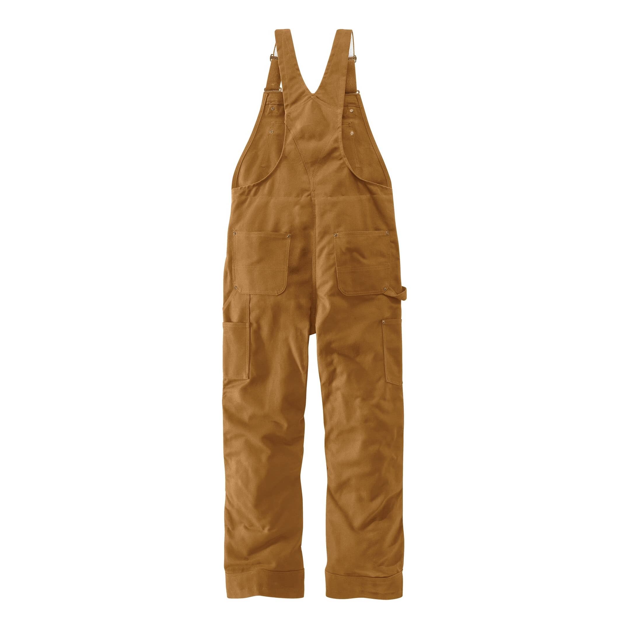 Yellow Carhartt Waterproof Overalls Mens 2XL Fishing Work rubber bibs