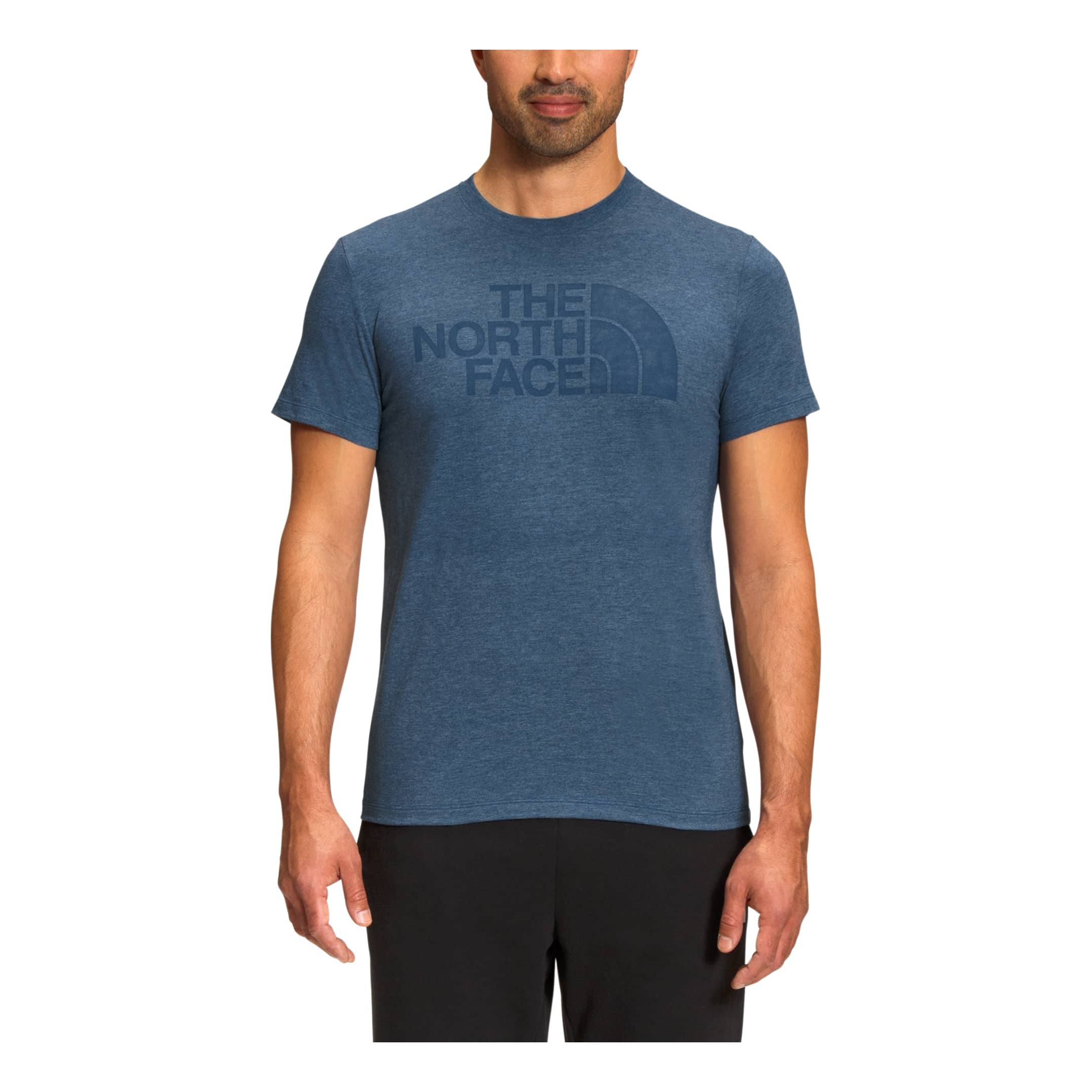 THE NORTH FACE Half Dome Tri-Blend Men's T-Shirt Blue (Size: XL)