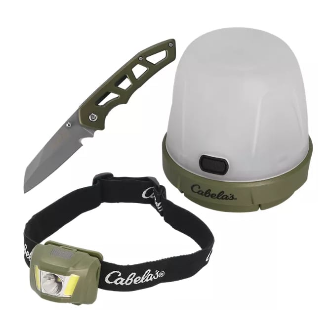 Cabela's® 3 Pack Knife and Lights Combo Cabela's Canada