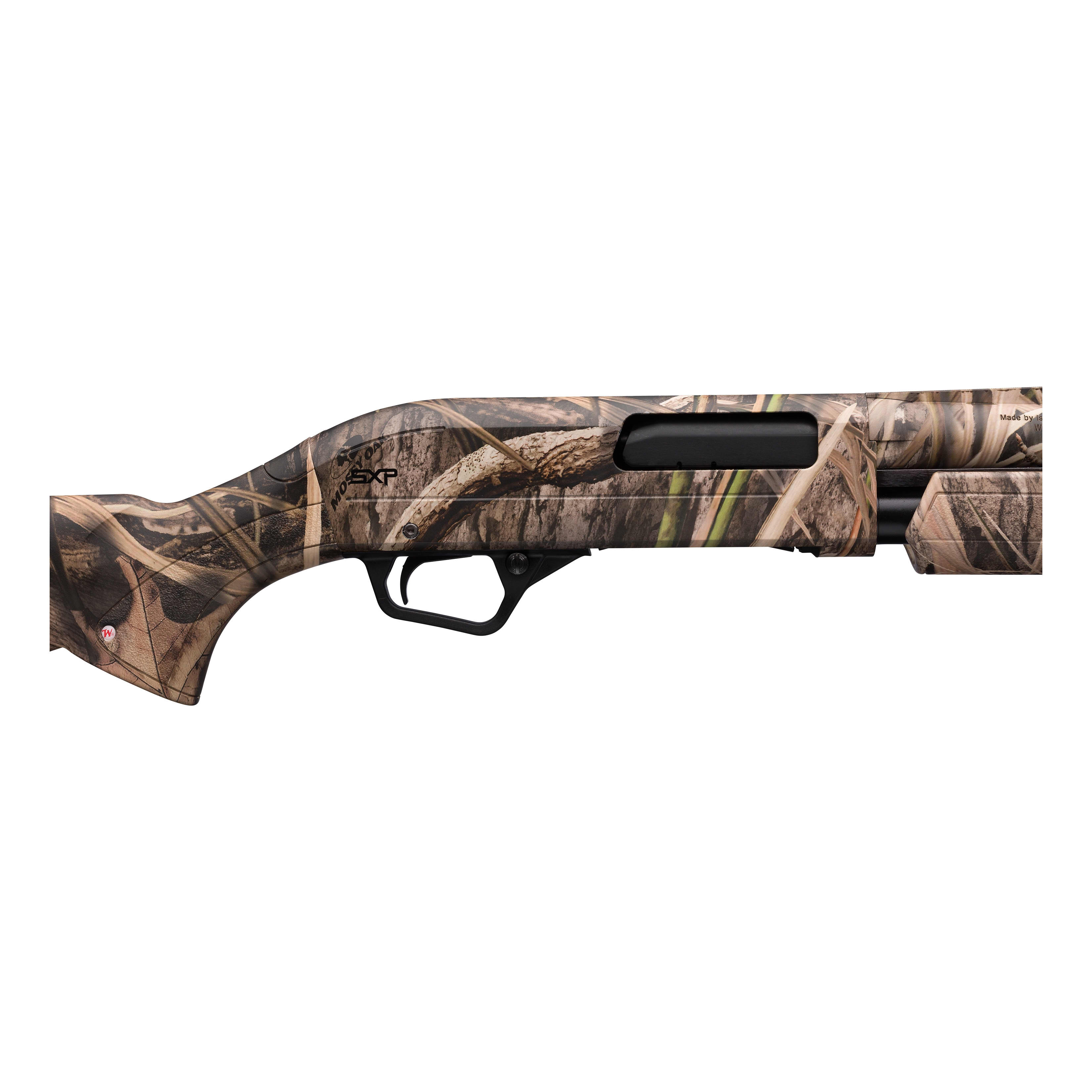 Winchester® SXP Waterfowl Hunter Pump-Action Shotgun in Mossy Oak Shadow Grass Habitat