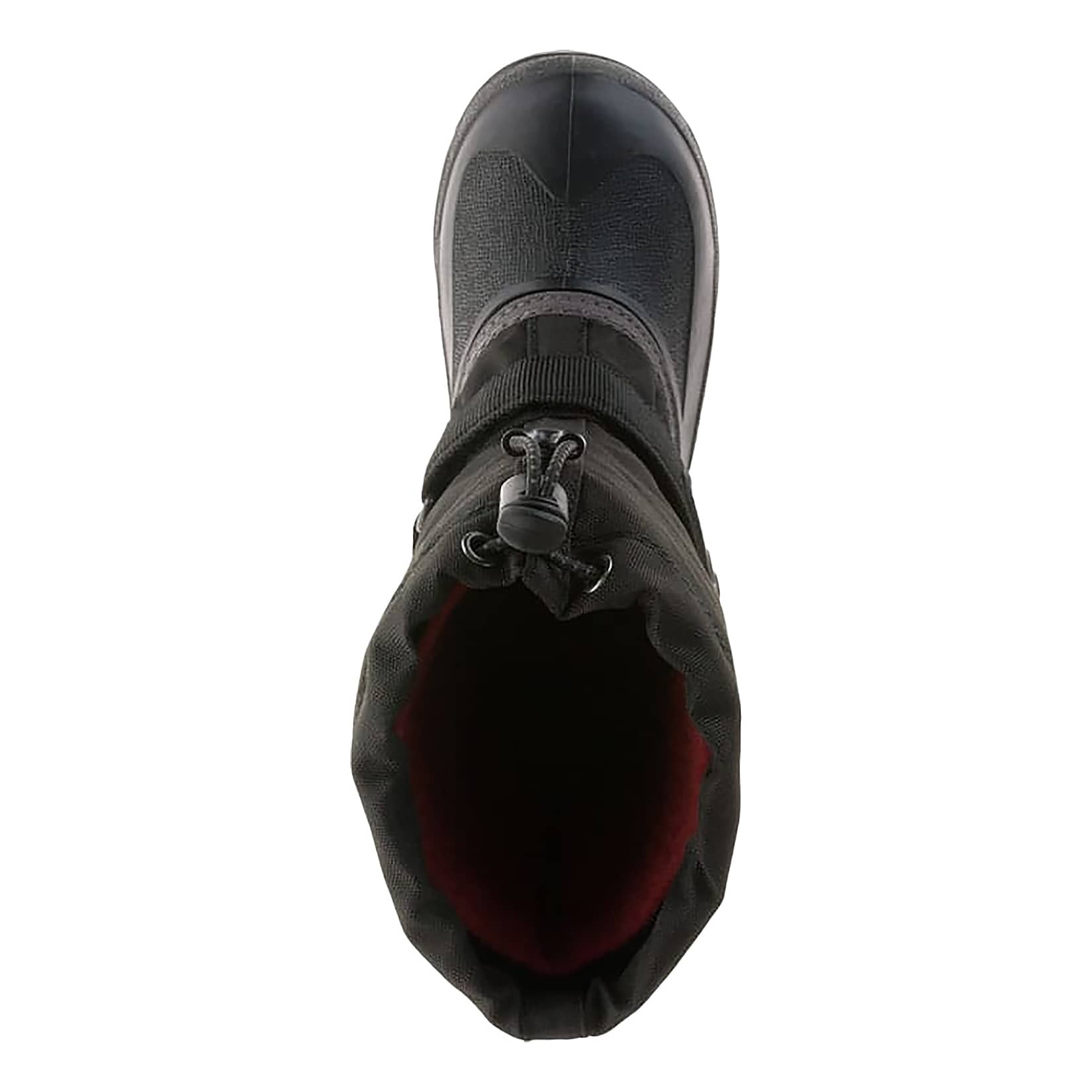 Kamik® Youth Waterbug 5 Waterproof Pac Boots - Black/Charcoal - top