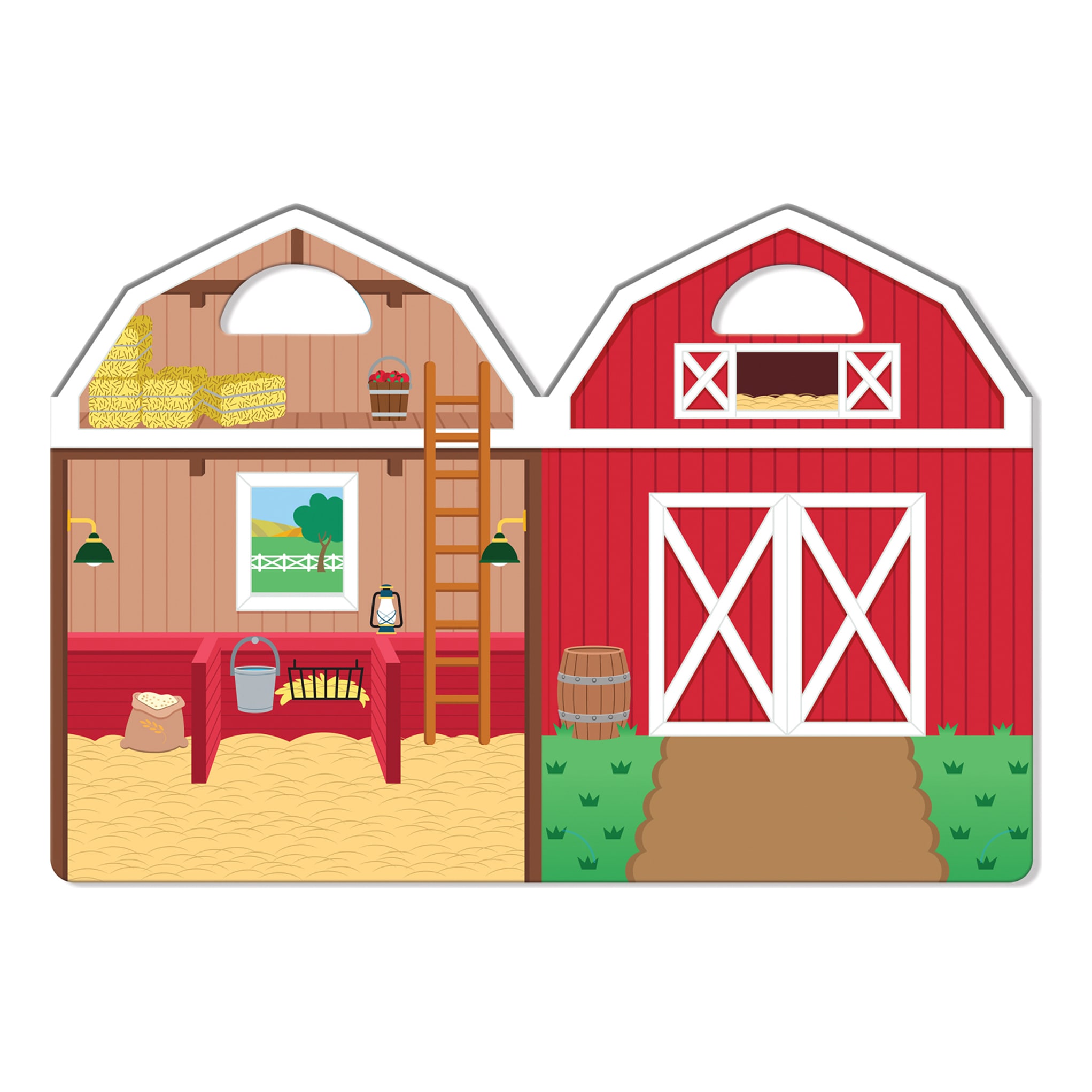 Melissa & Doug Puffy Stickers - Farm