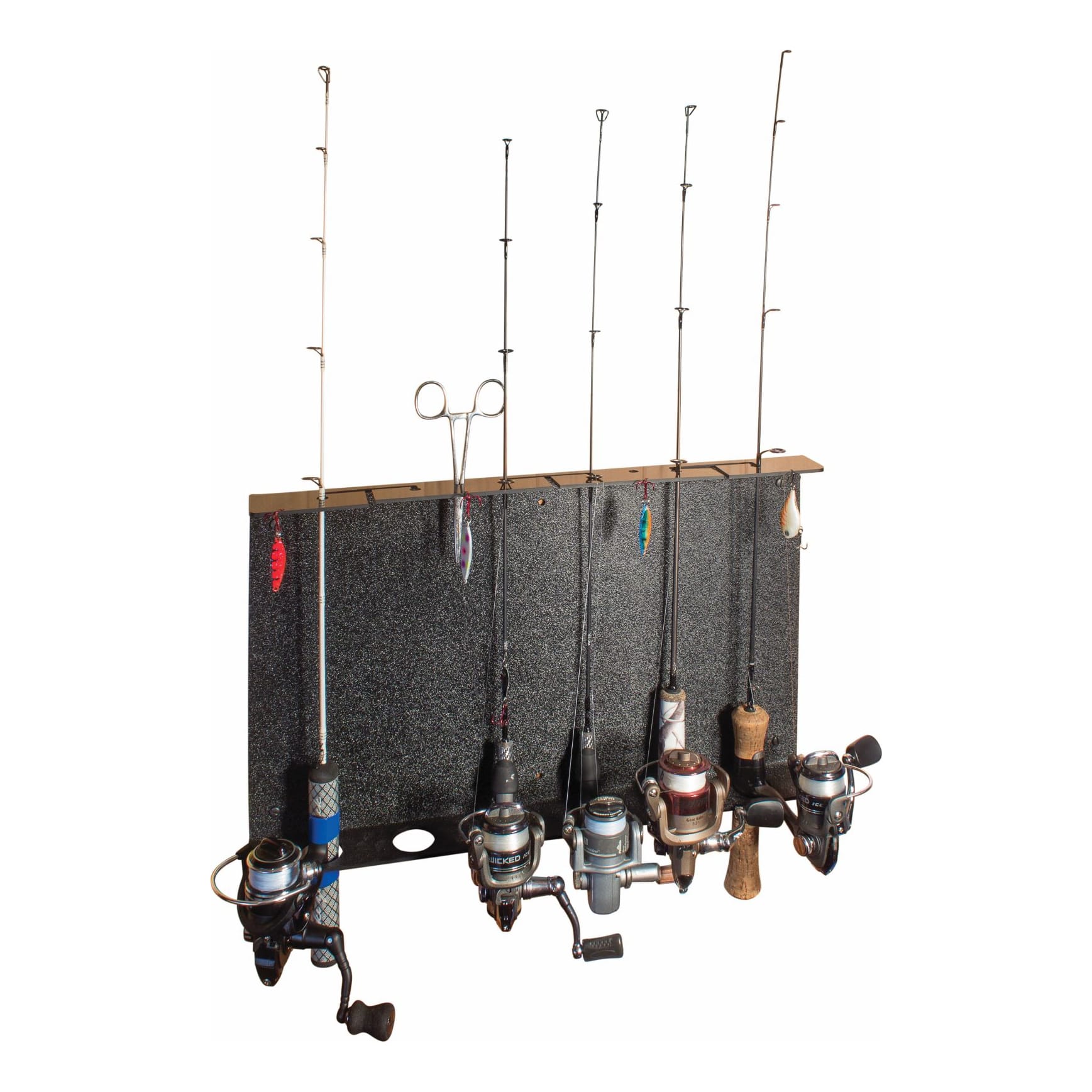 Catch Cover Wall Mount Ice Combo Rack from The Fishin' Hole