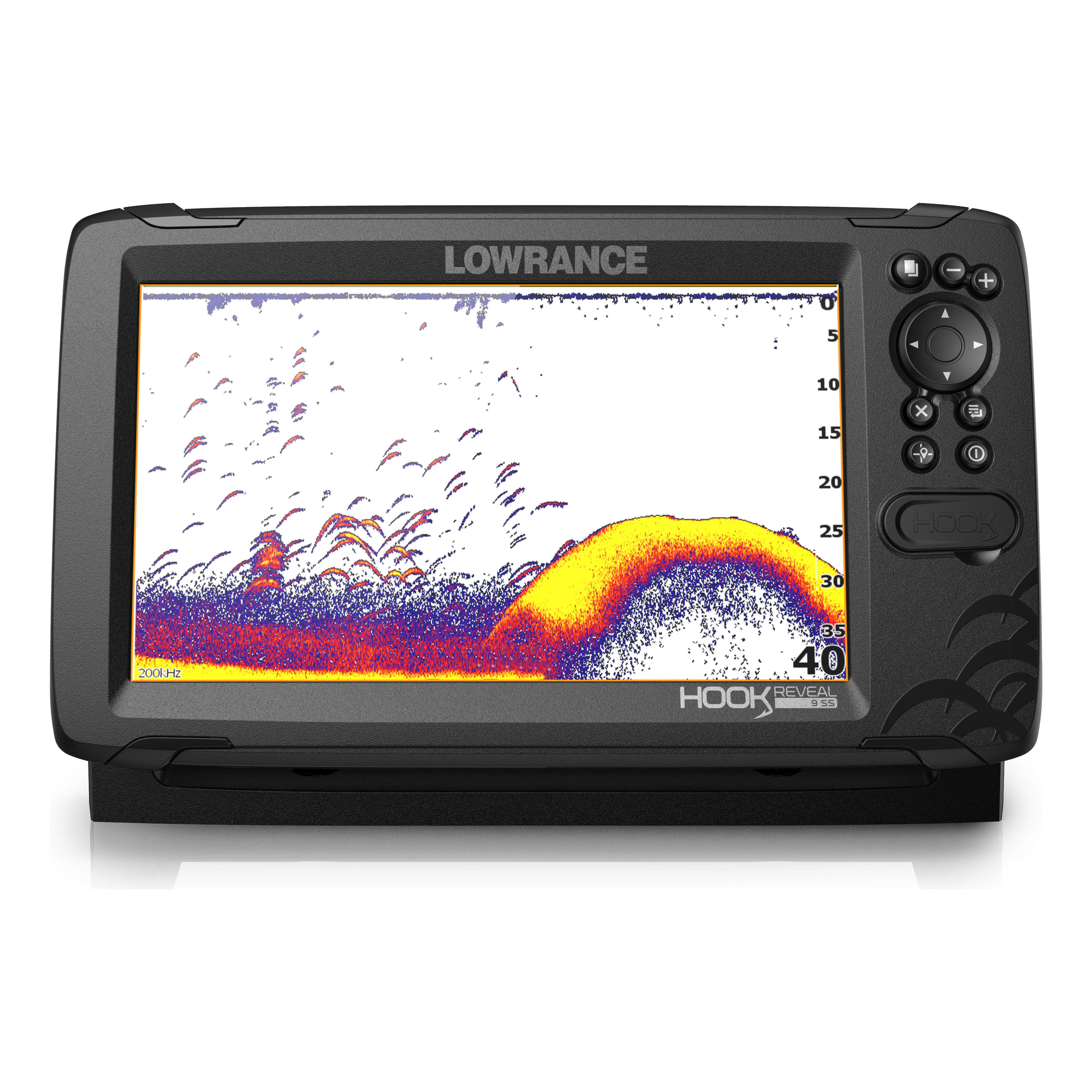 Lowrance® HOOK Reveal™ 9 TripleShot with C-MAP Contour+