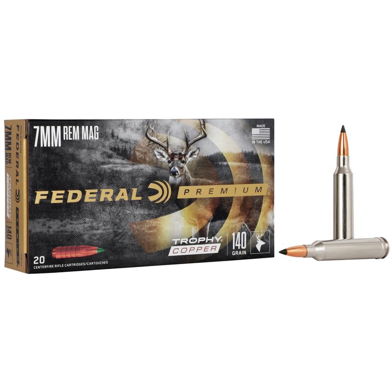 Federal Premium® Trophy Copper Centerfire Rifle Ammunition Cabela's