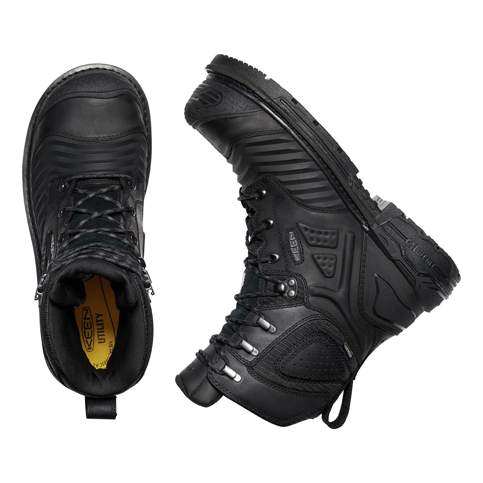 KEEN Men’s CSA Philadelphia Flex Waterproof Carbon-Fibre Toe Work Boot - pair