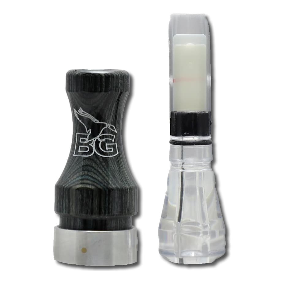 Buck Gardner Diamondwood/Poly Double Nasty Duck Call