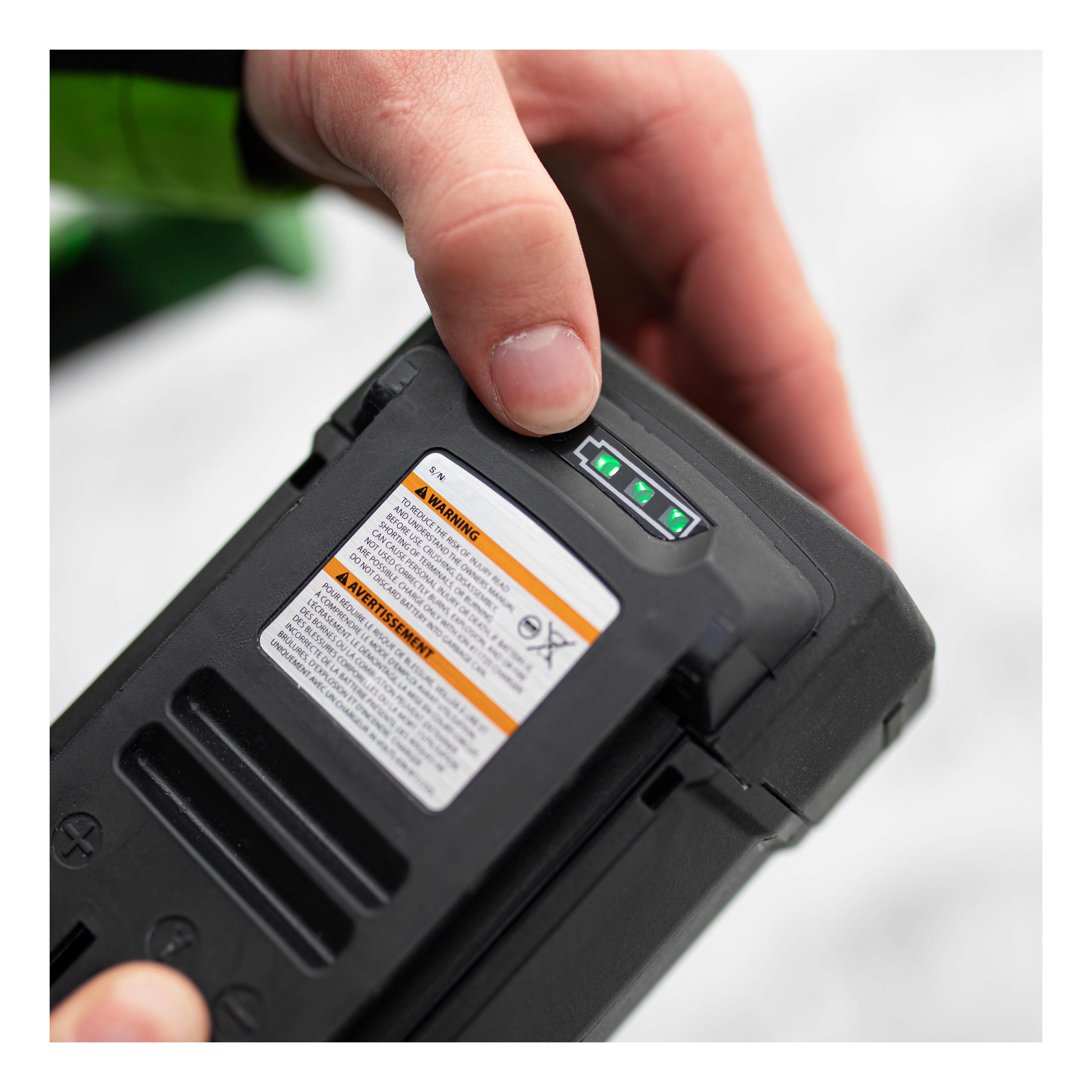 Tacklife 40v replacement top battery