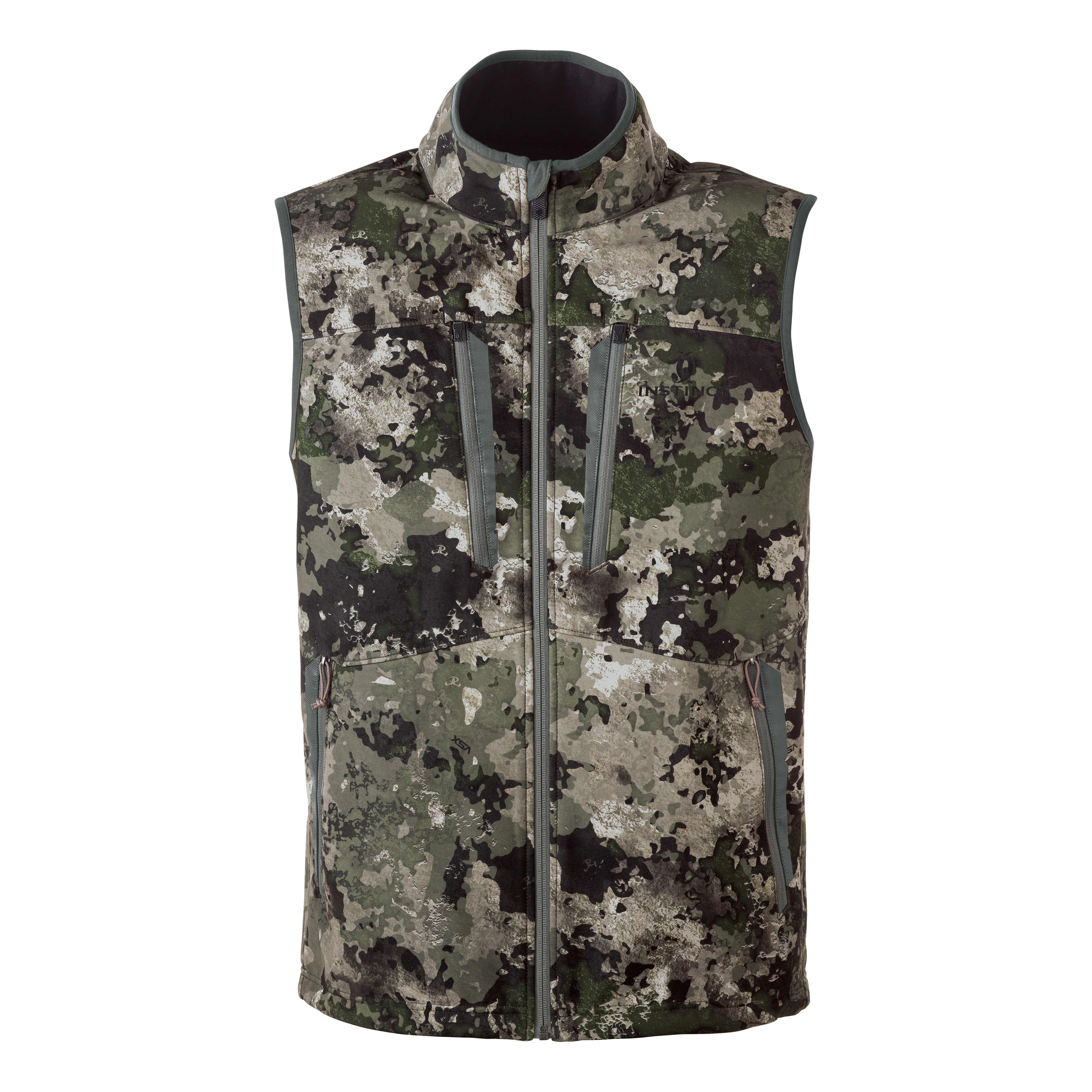 Cabela's Instinct Fanin Soft-Shell Vest with SCENTINEL for Men - TrueTimber Vsx - L