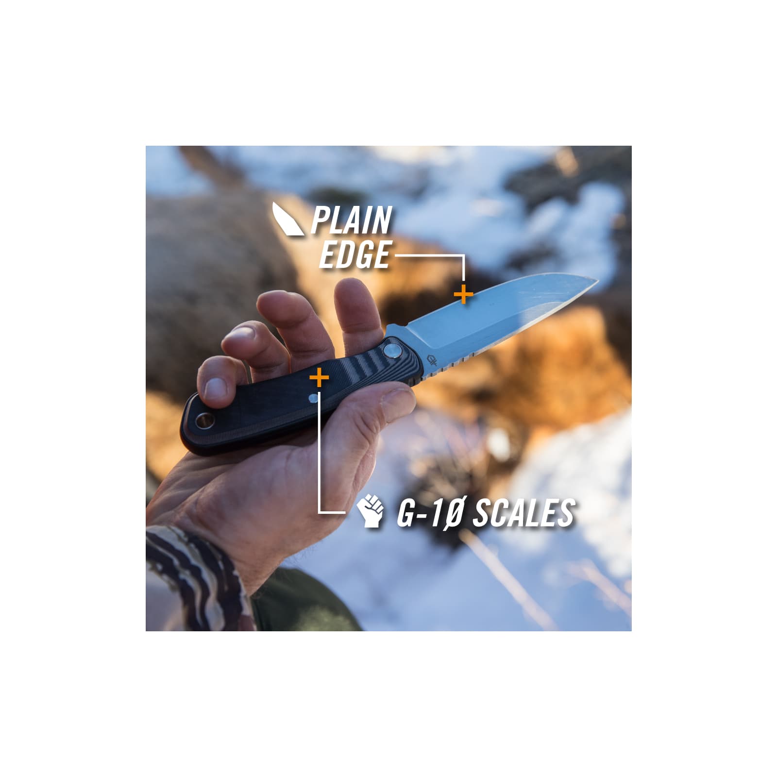 Gerber® Downwind Drop Point Fixed Blade Knife Cabela's Canada