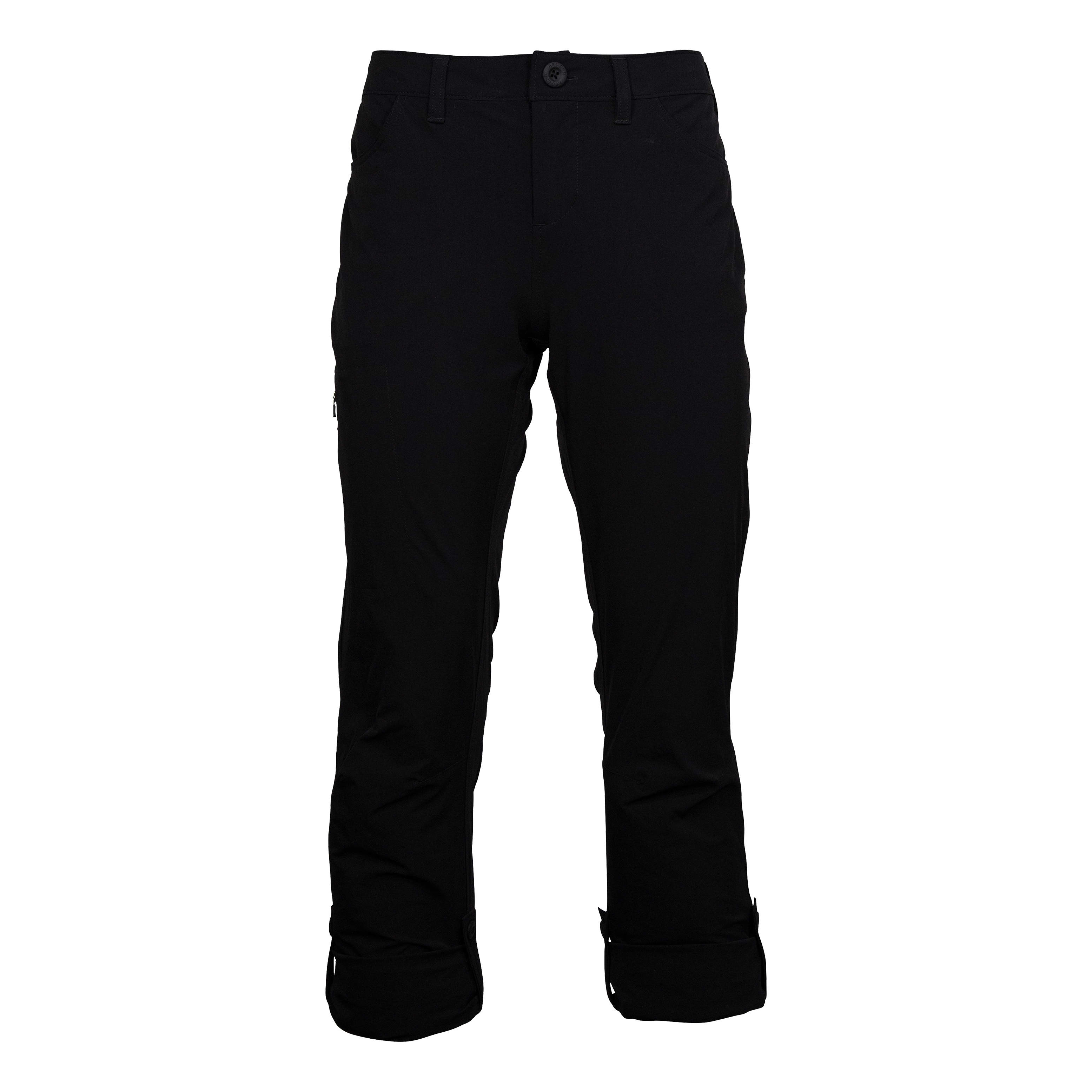 Ascend® Women’s Stretch Trail Pants - Tap Shoe - rolled up