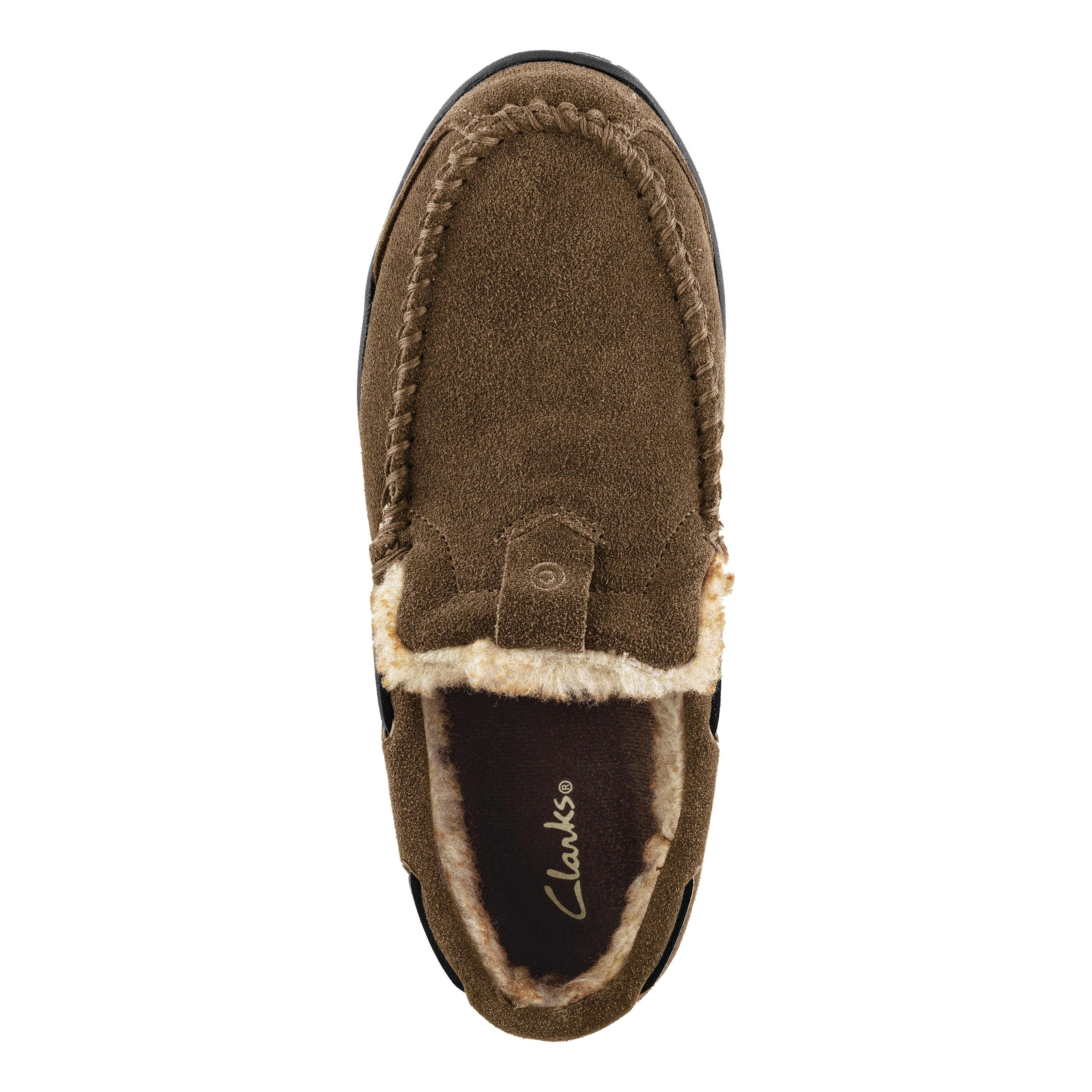 Clarks Men’s Hudson Bay II Moccasin Slip-On Shoe - top