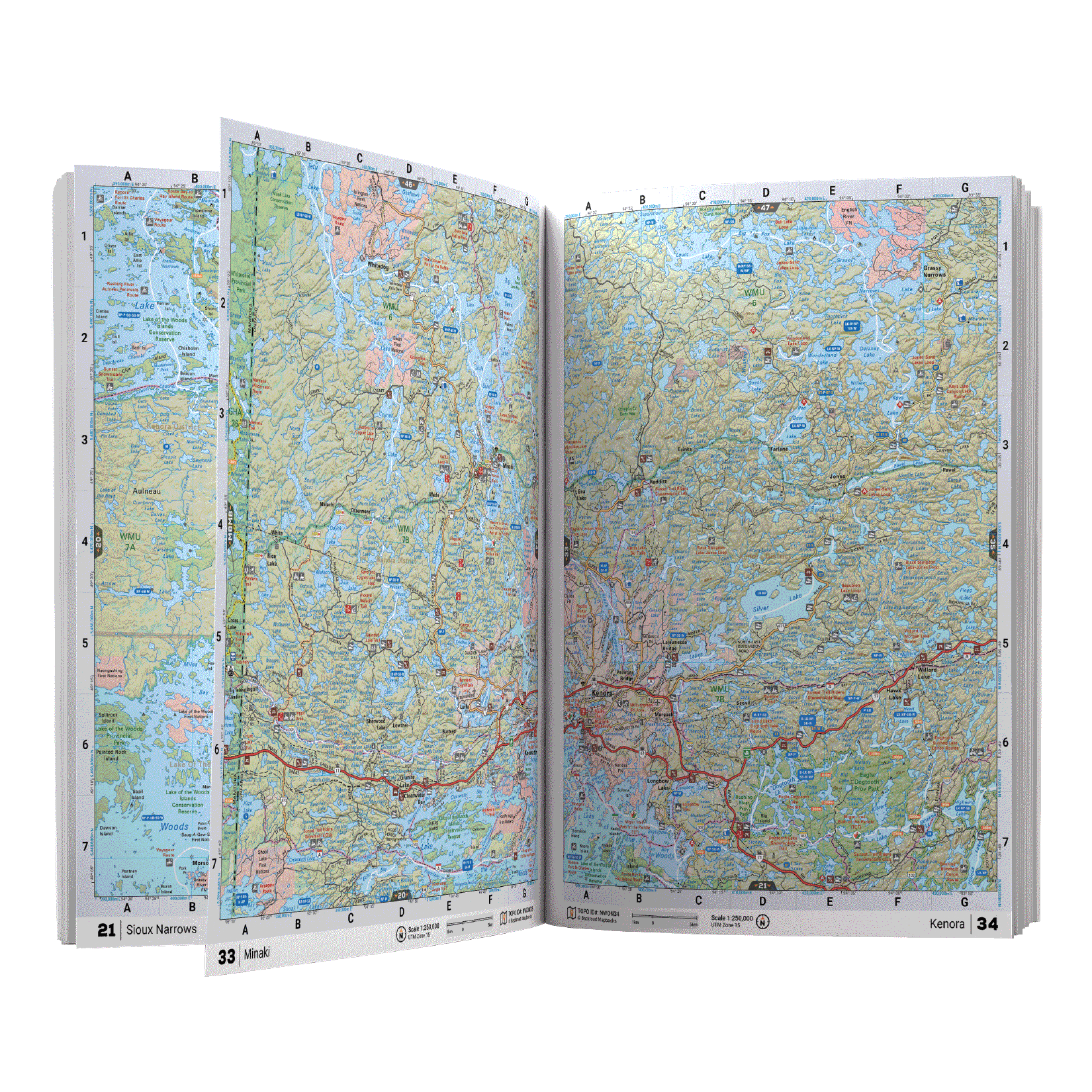 Backroad Mapbook Northwestern Ontario 5th Edition