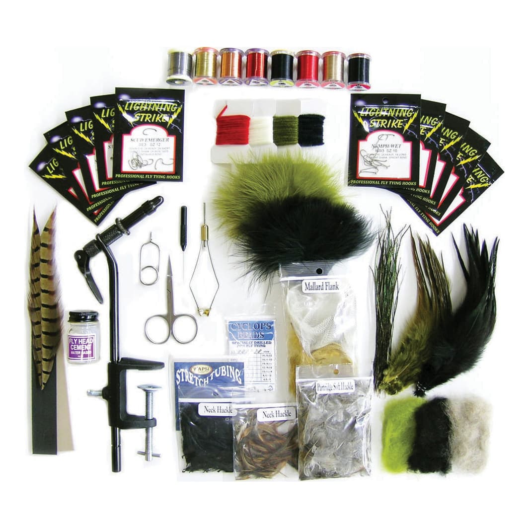 Wapsi Fly Tying Kit with Handbook