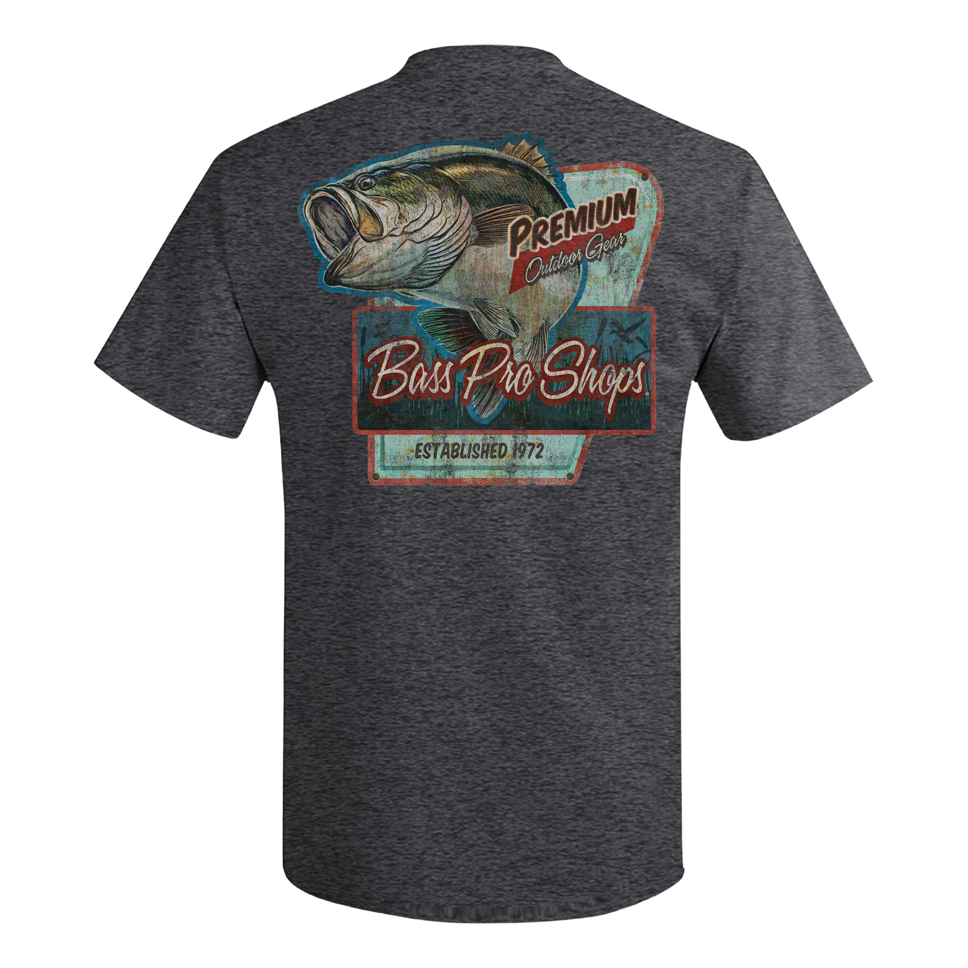 Bass Pro Shops Men's Weekend Fish Logo Short Sleeve T-Shirt