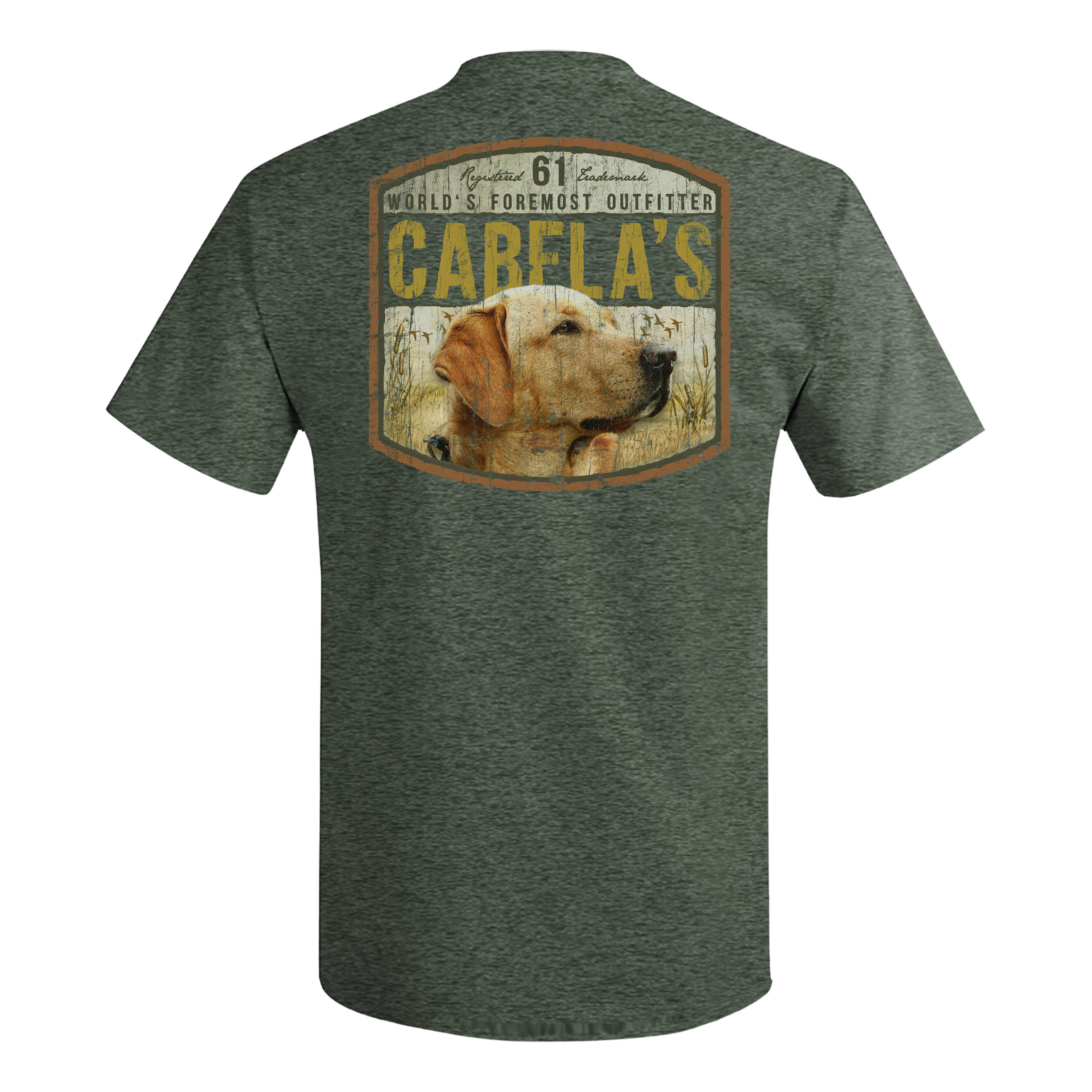 Cabela's® Men's Tri-Blend Script Logo Short-Sleeve T-Shirt