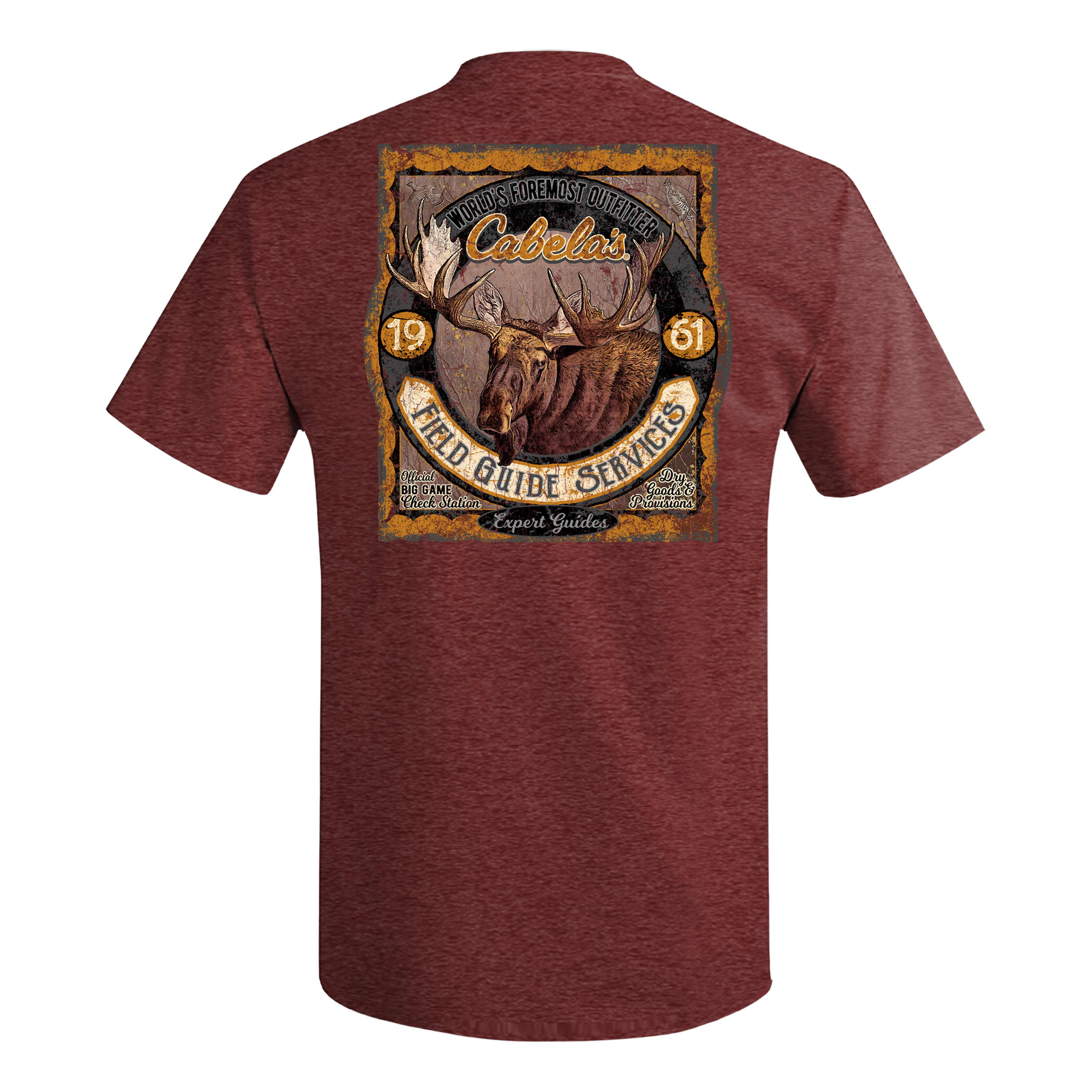 Cabela’s Men’s Field Guide Moose T-Shirt - Cabelas - CABELA'S - Shirts