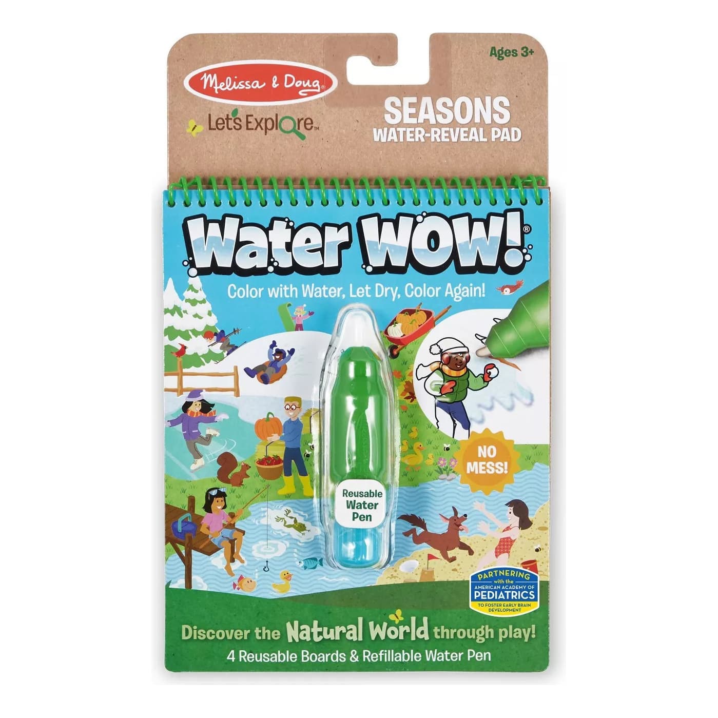 Melissa & Doug Seasons Water-Reveal Pad