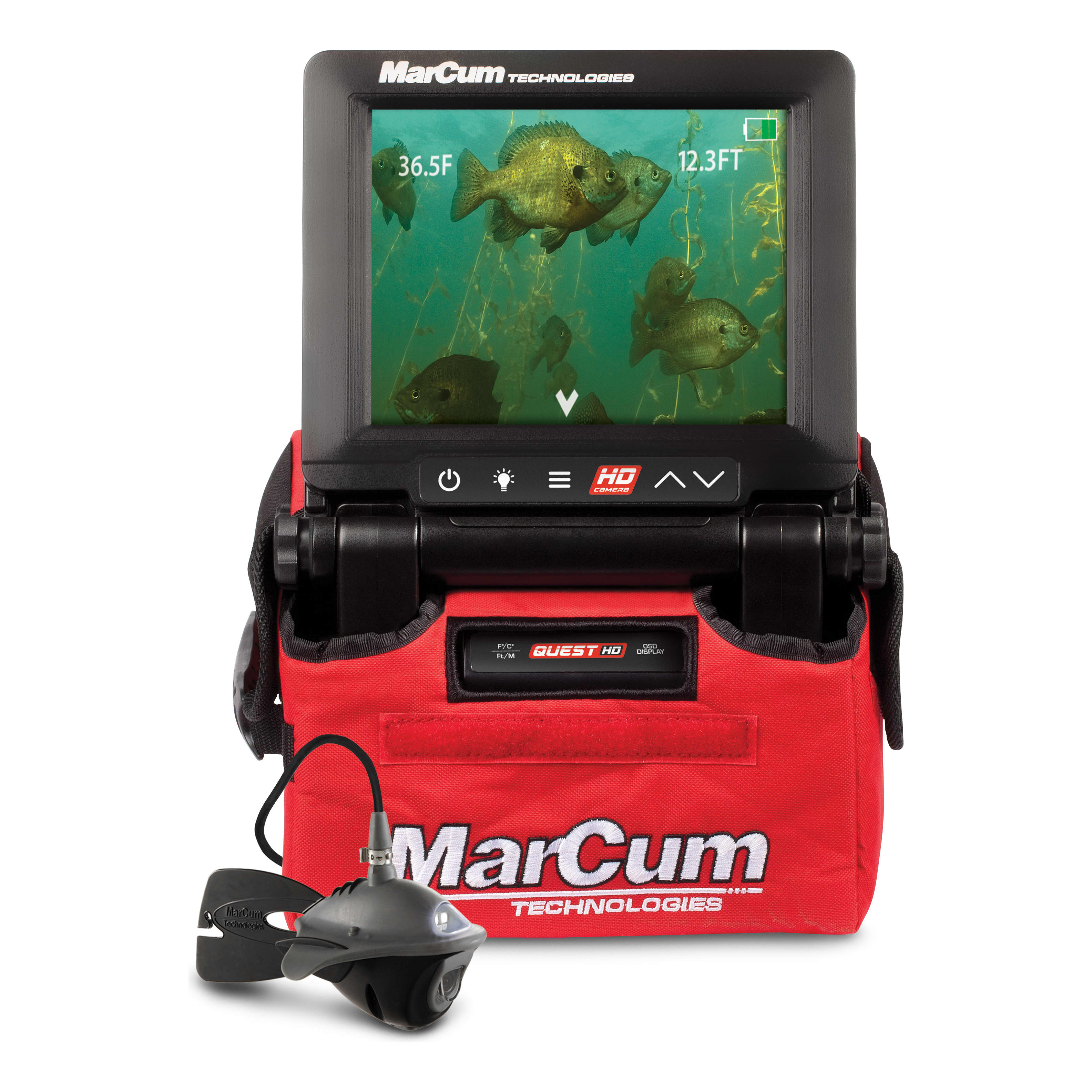 MarCum® Quest HD 7" Lithium Underwater Viewing System Cabela