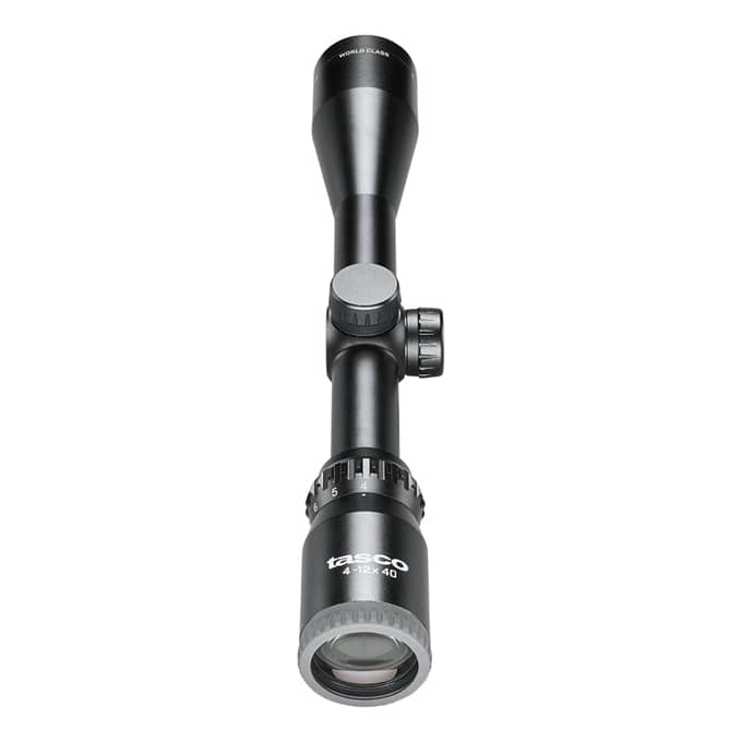 Tasco® World Class Riflescopes with Rings - 4-12x40mm