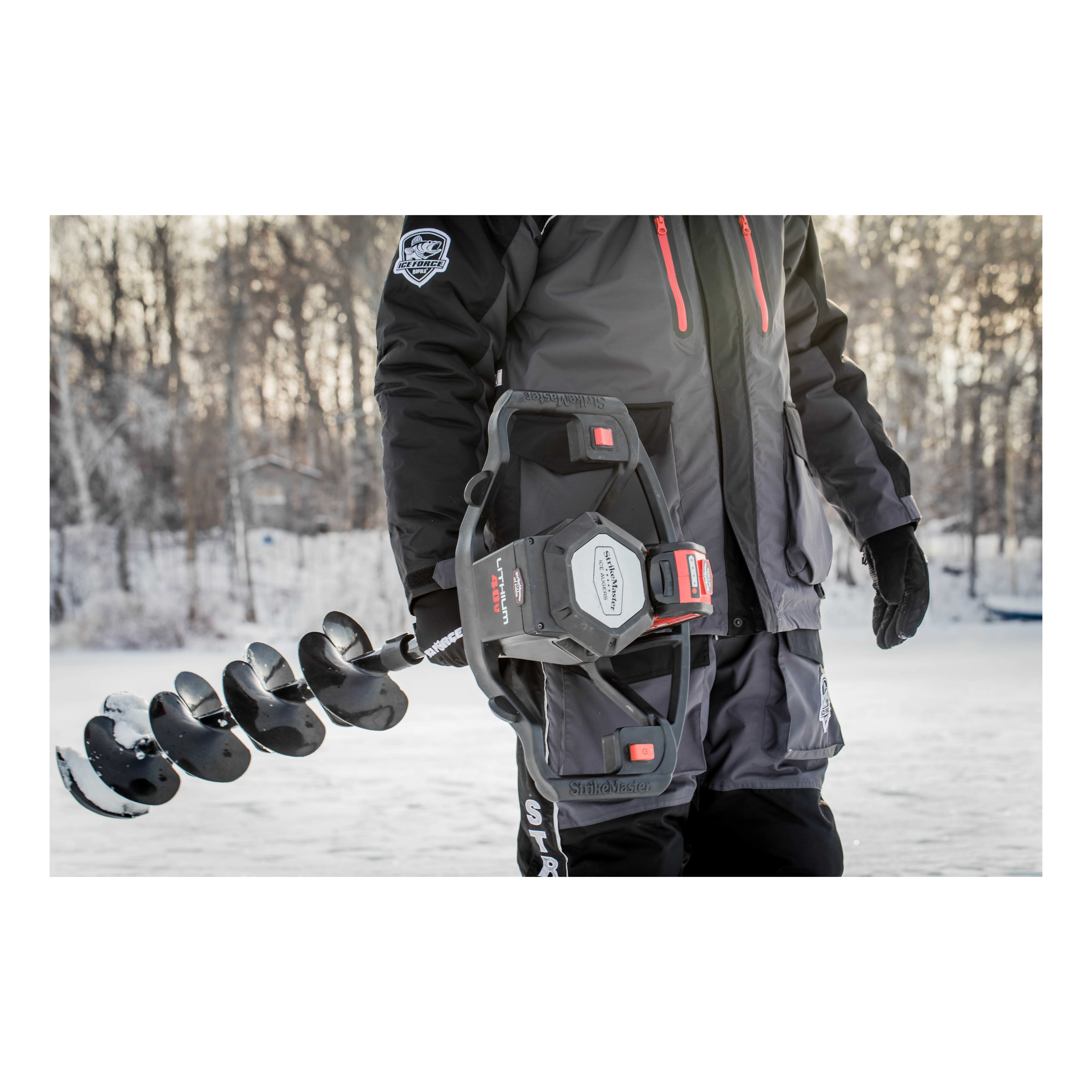 StrikeMaster Lithium 40V Lite Electric Ice Auger, 44 OFF