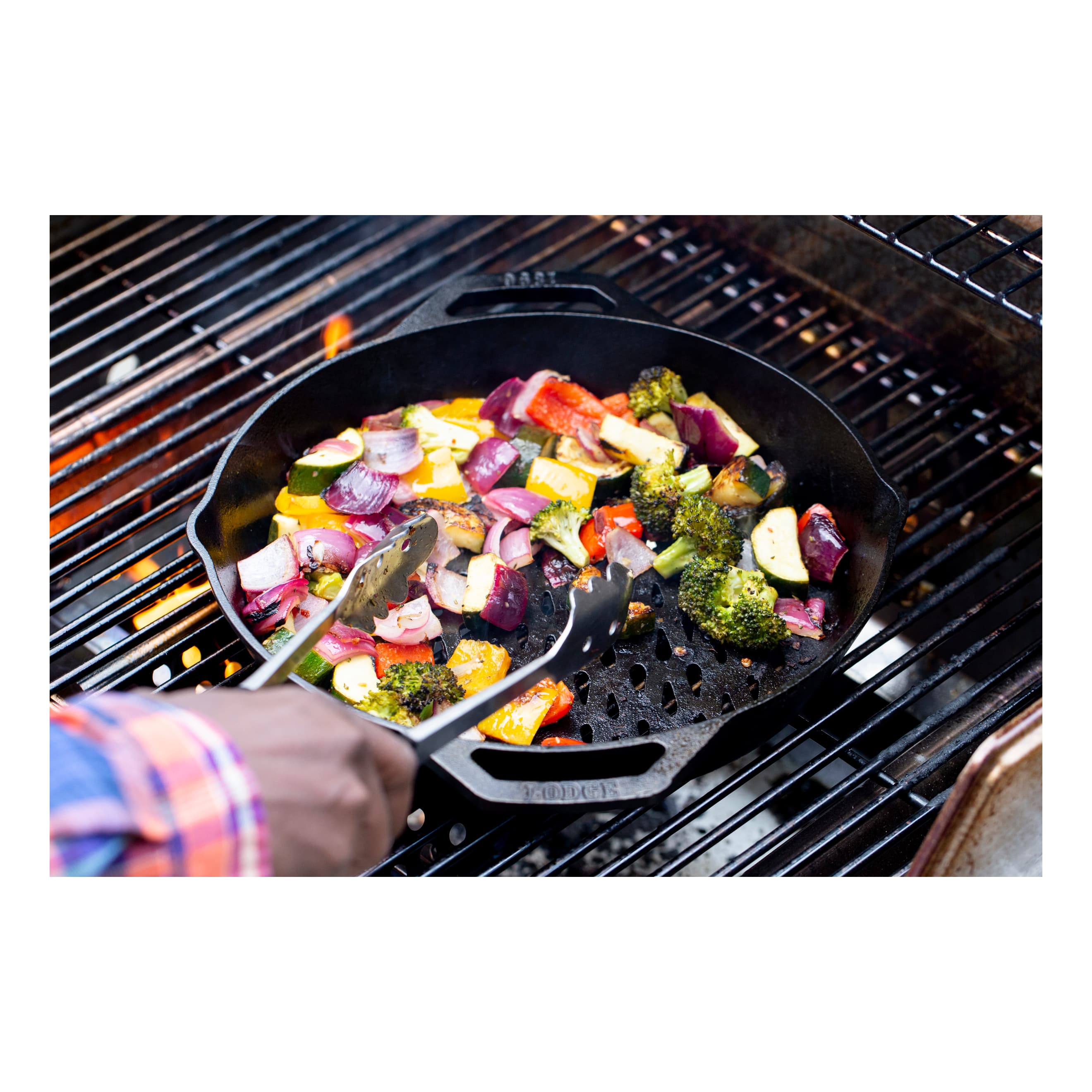 Lodge® 12" Dual Handle Grilling Basket Cabela's Canada