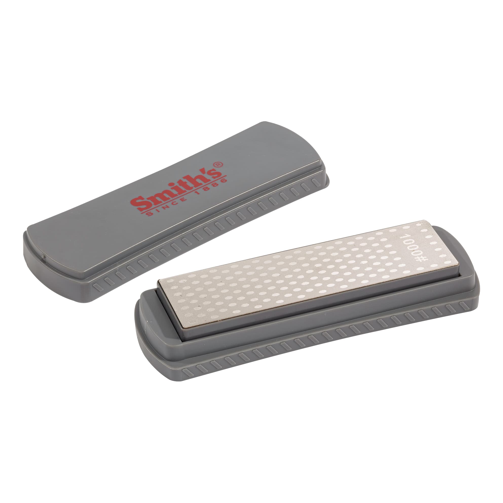 Smith's DualGrit 400 1000 Diamond Stone and Base Sharpening Stone