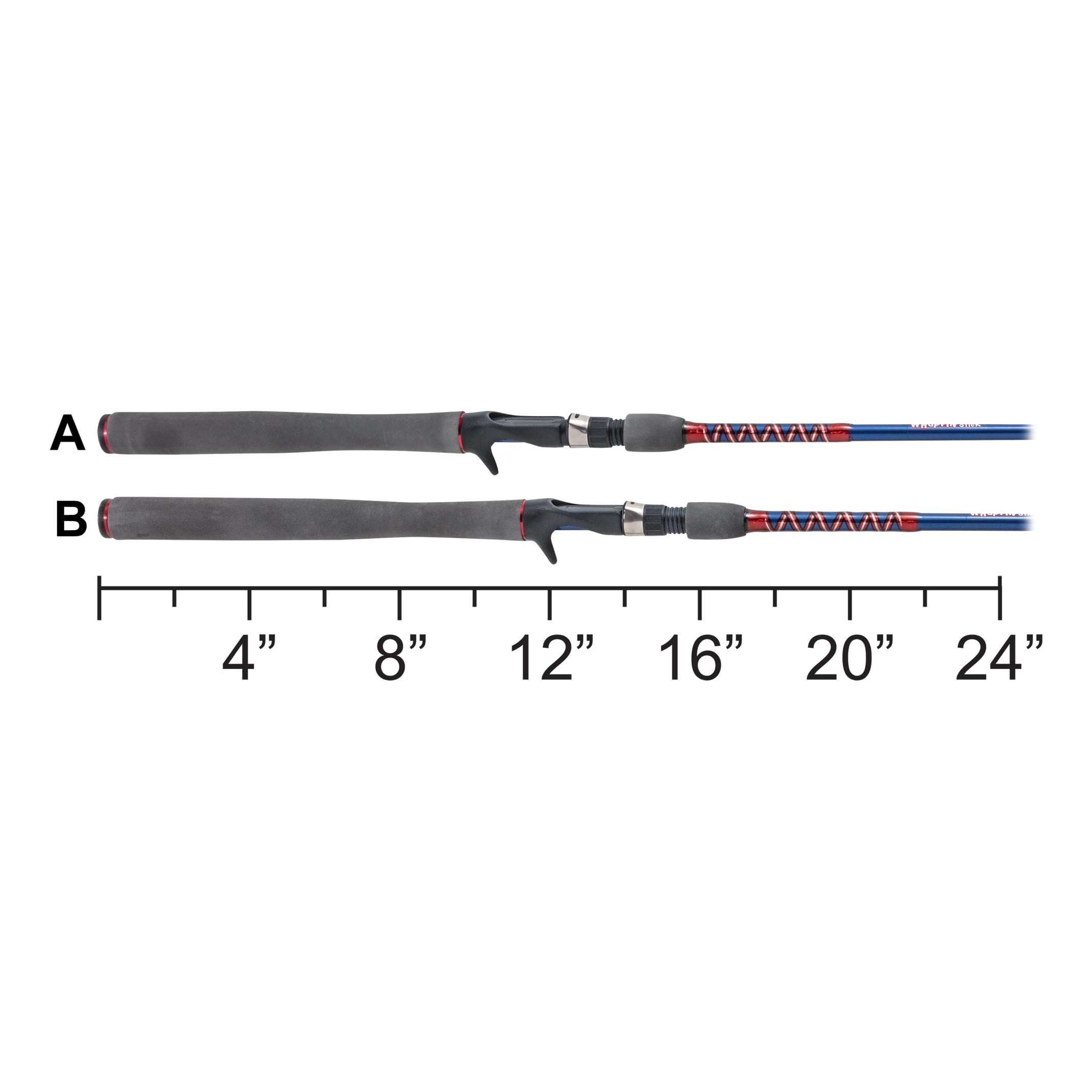 Bass Pro Shops® Whuppin’ Stick Casting Rod - handles