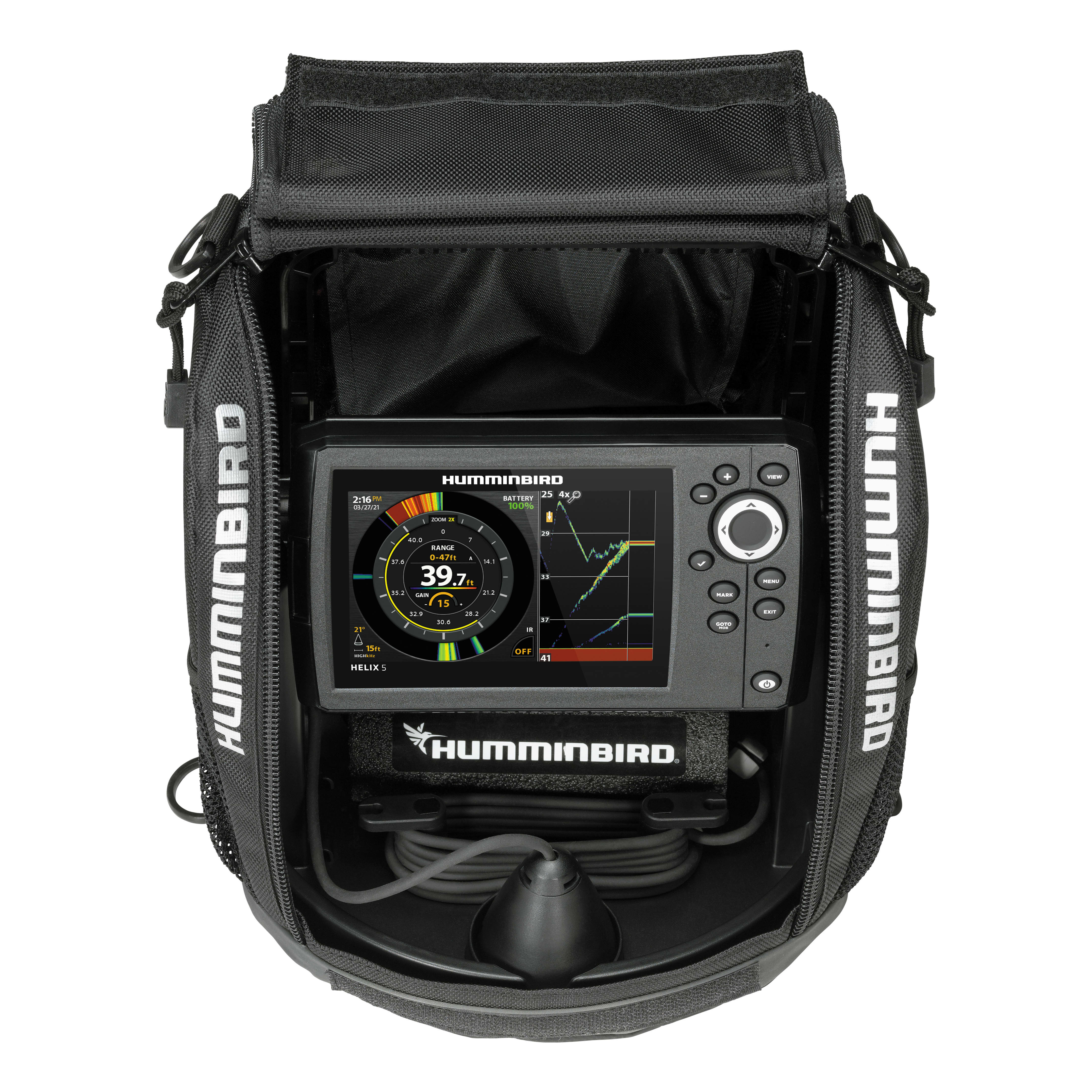 Humminbird helix cheap 5 ice fishing