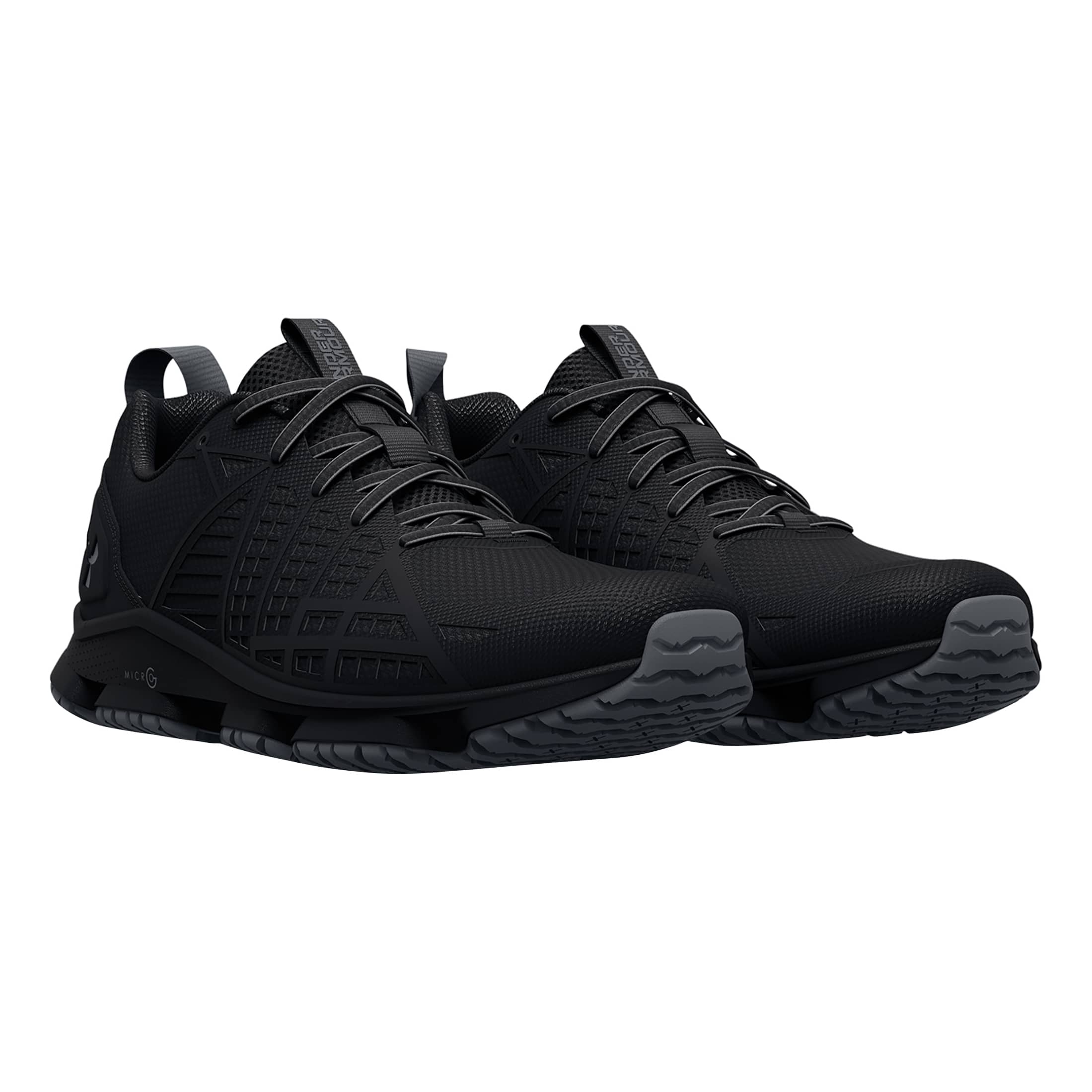 Black shoes under armour 2025