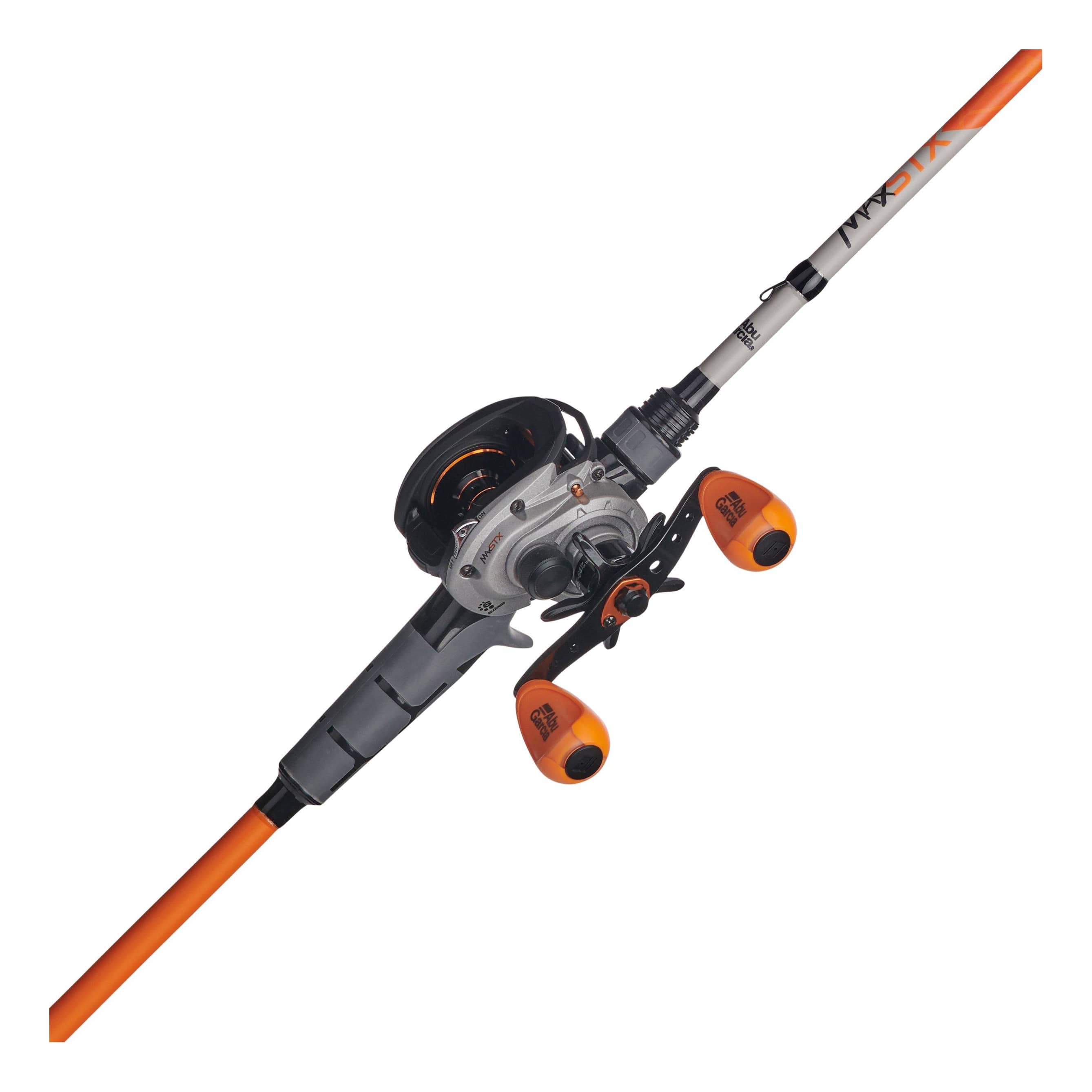 Abu Garcia 6'6 Max X Black Baitcast Combo Combo, 1 Fishing Rod, Right Reel  Handle Position : : Sports, Fitness & Outdoors