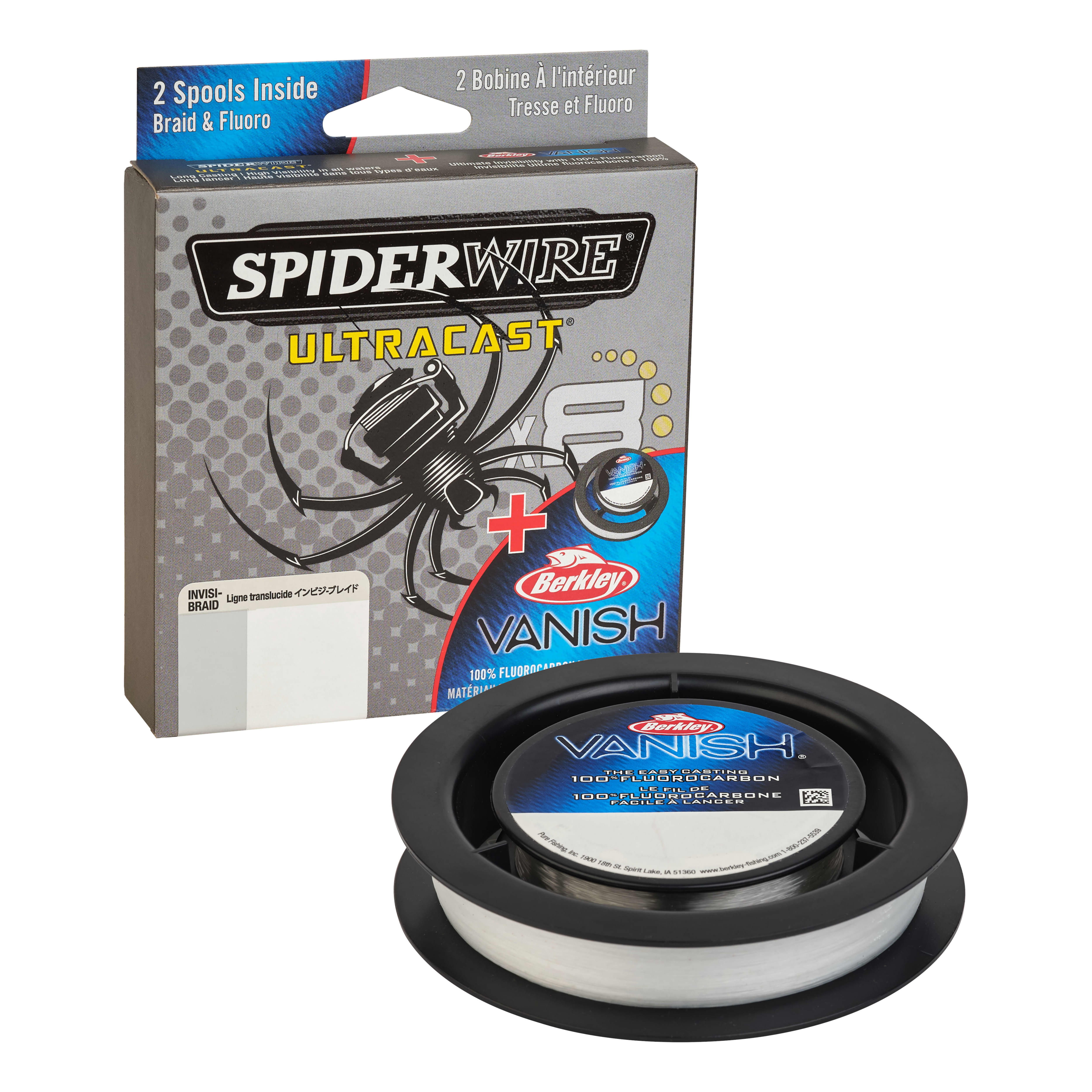 Spiderwire® Ultracast® Berkley® Vanish® Dual Spool | Cabela's Canada